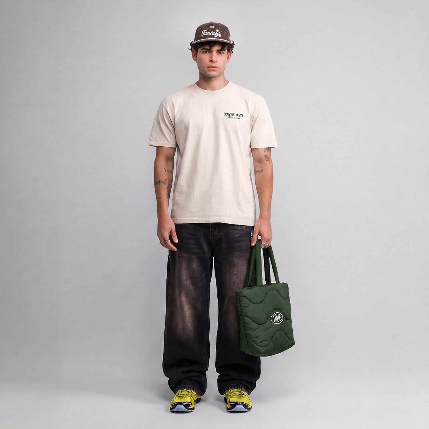 Fantasy T-Shirt - Washed Cream - miniatura 5