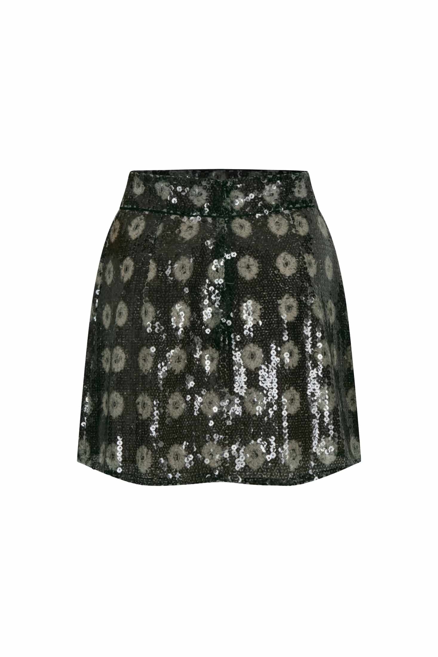 El Carmen Sequins Mini Skirt / Green - miniatura 2