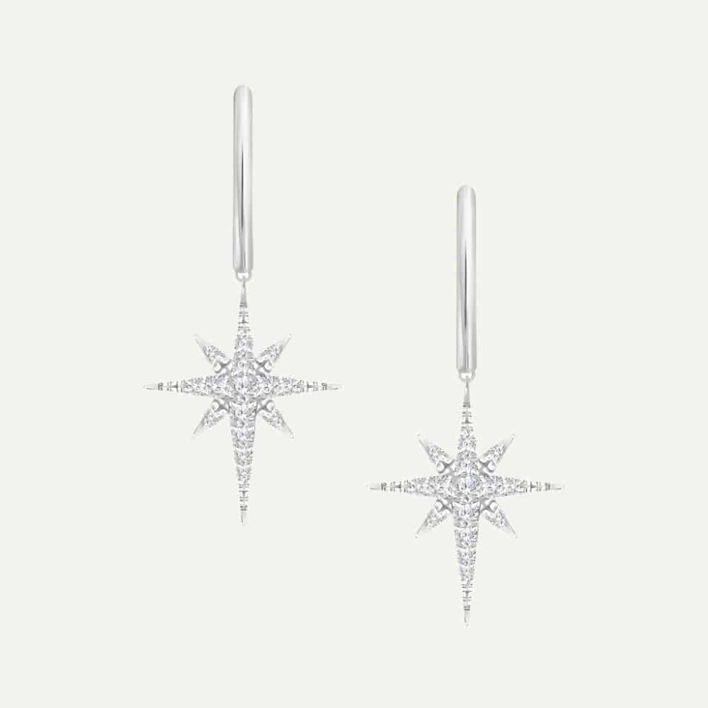 Arete Huggie big star - miniatura 2