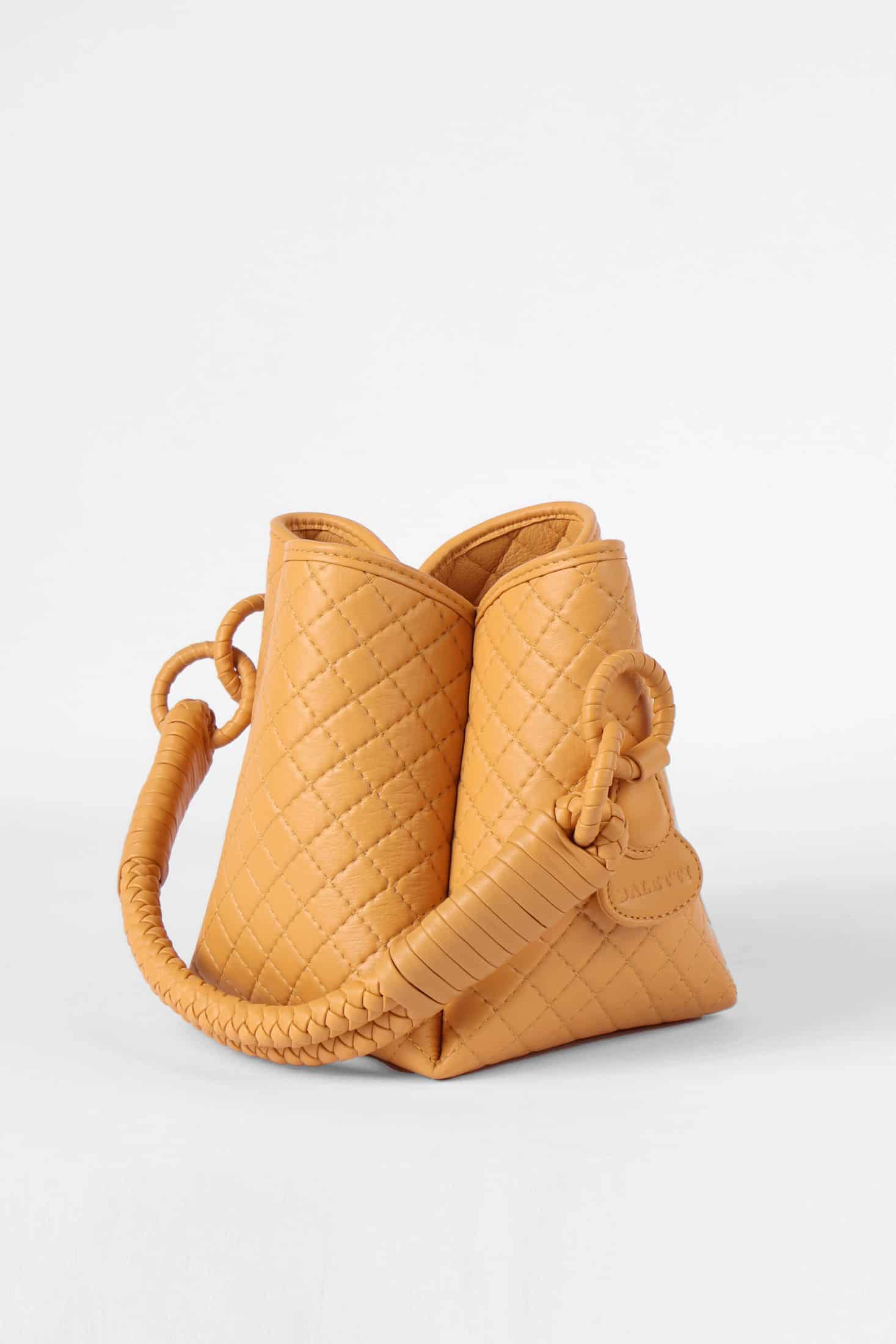 Tulip Mini Bucket Bag, Yellow - miniatura 4
