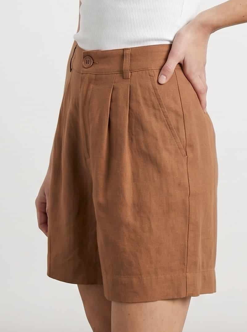 SHORT MESTIZO CAQUI - miniatura 2