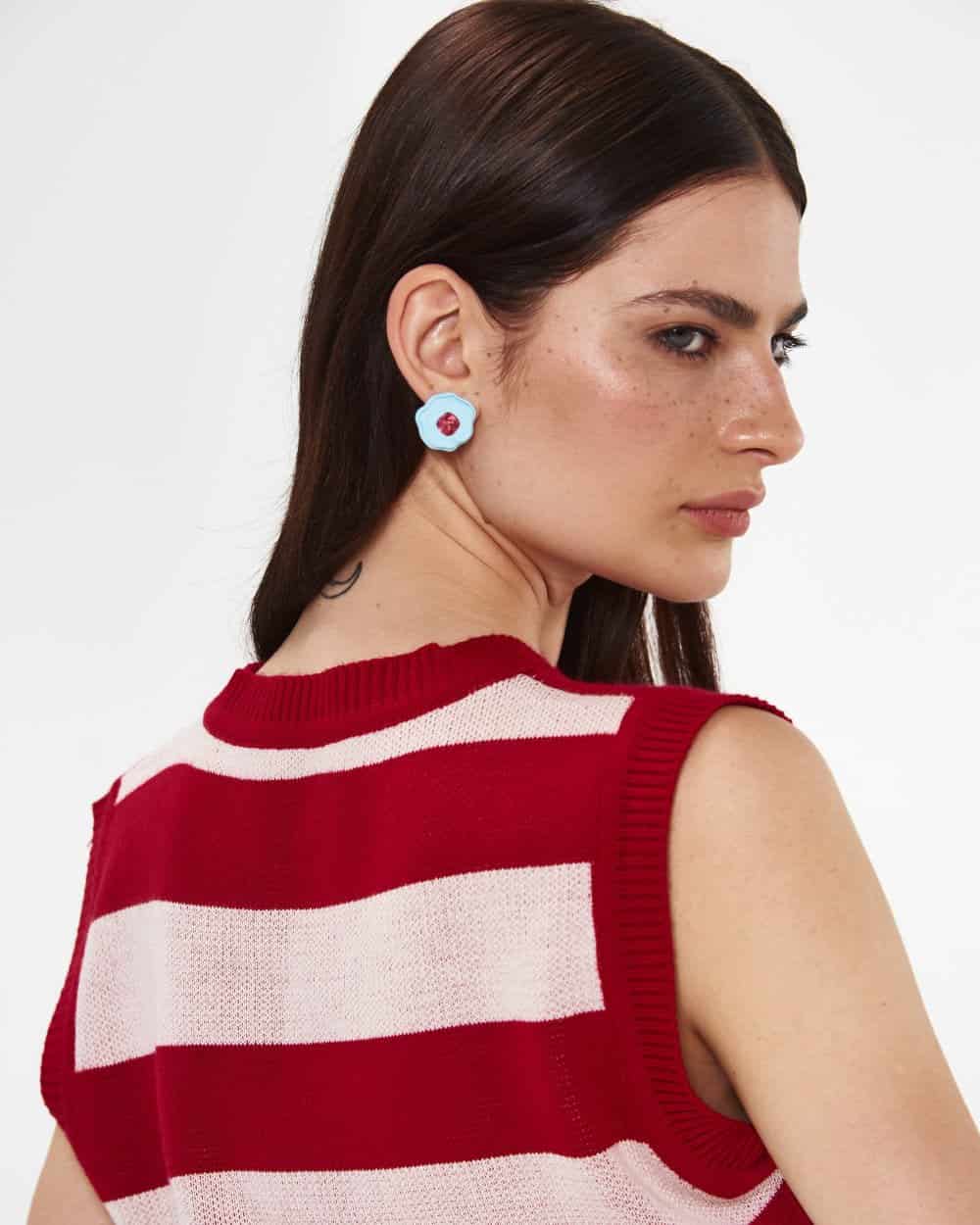 CRUSH KNIT VEST - miniatura 7