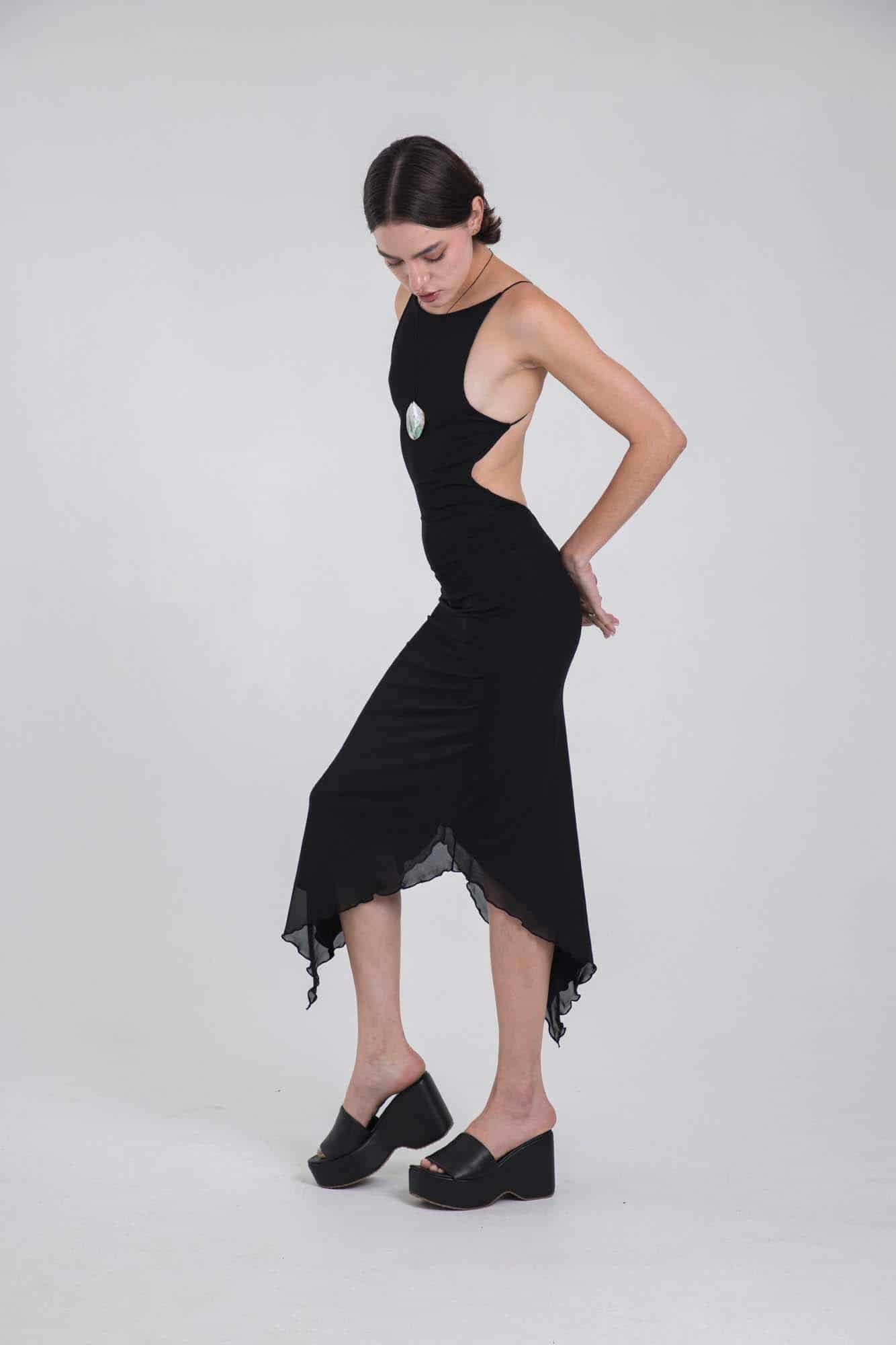 SNELL BLACK DRESS - miniatura 4