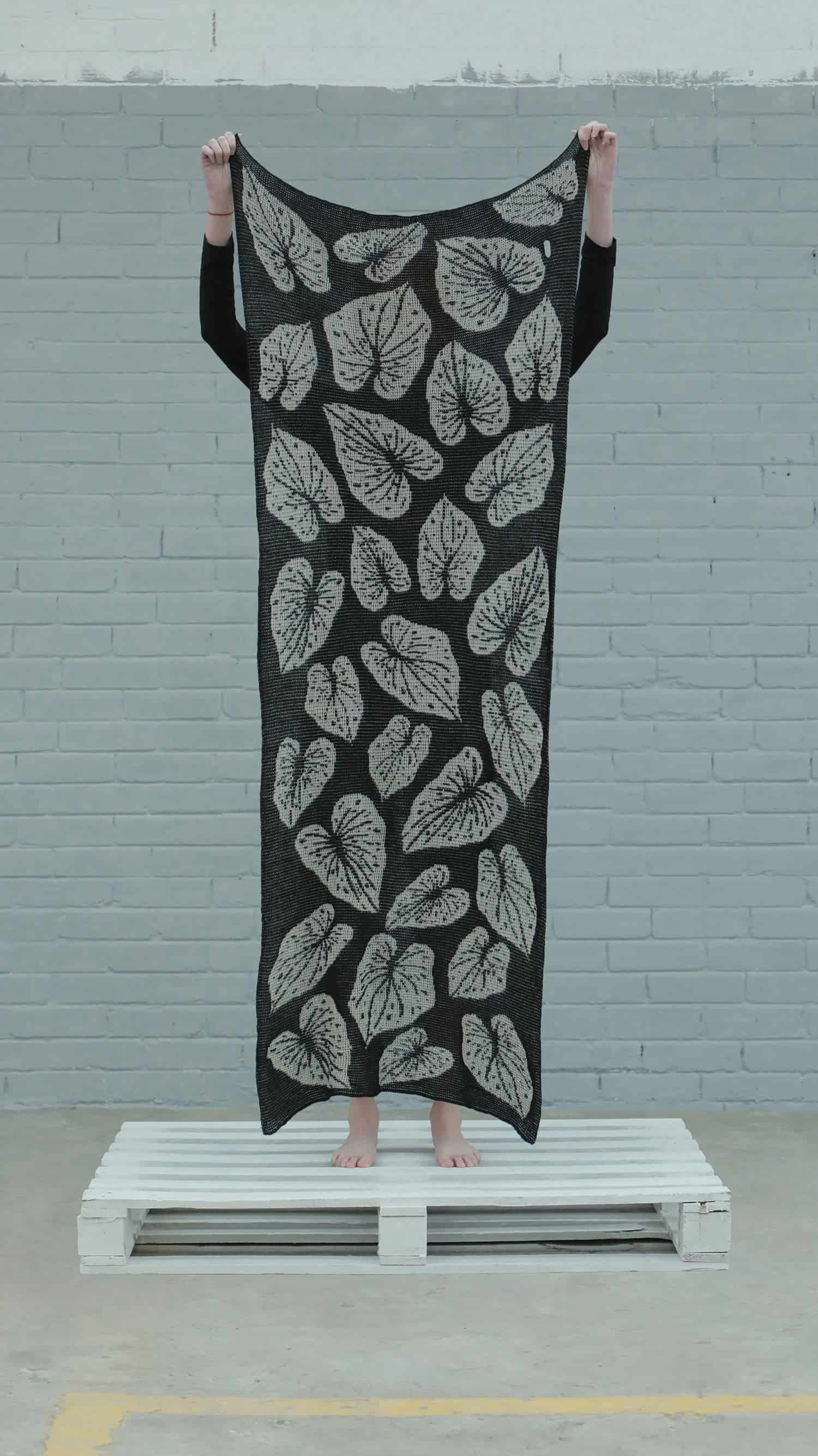Chal Caladium Alpaca - gris oscuro y gris claro - miniatura 3
