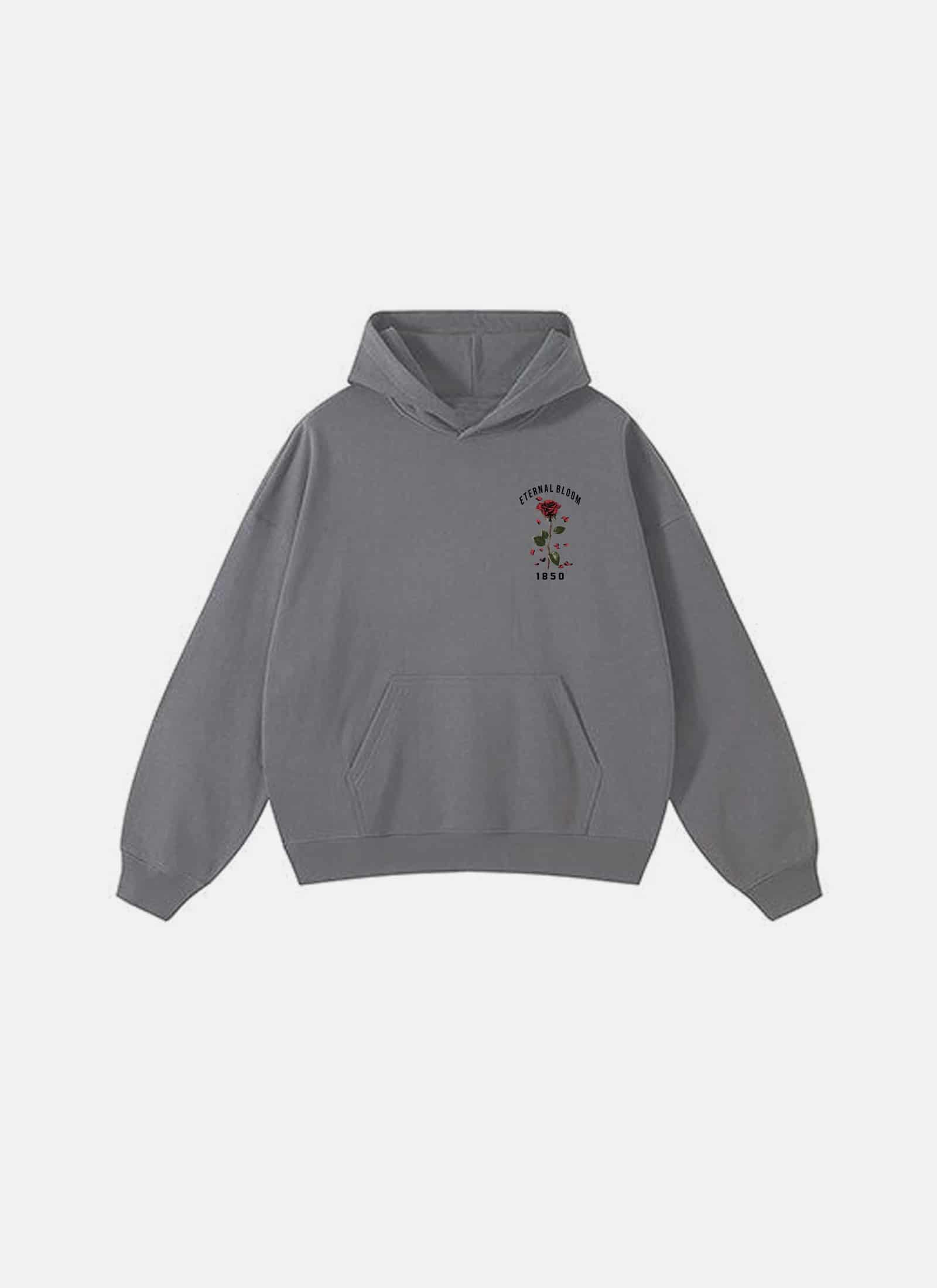 Eternal Bloom Hoodie Grey - miniatura 2