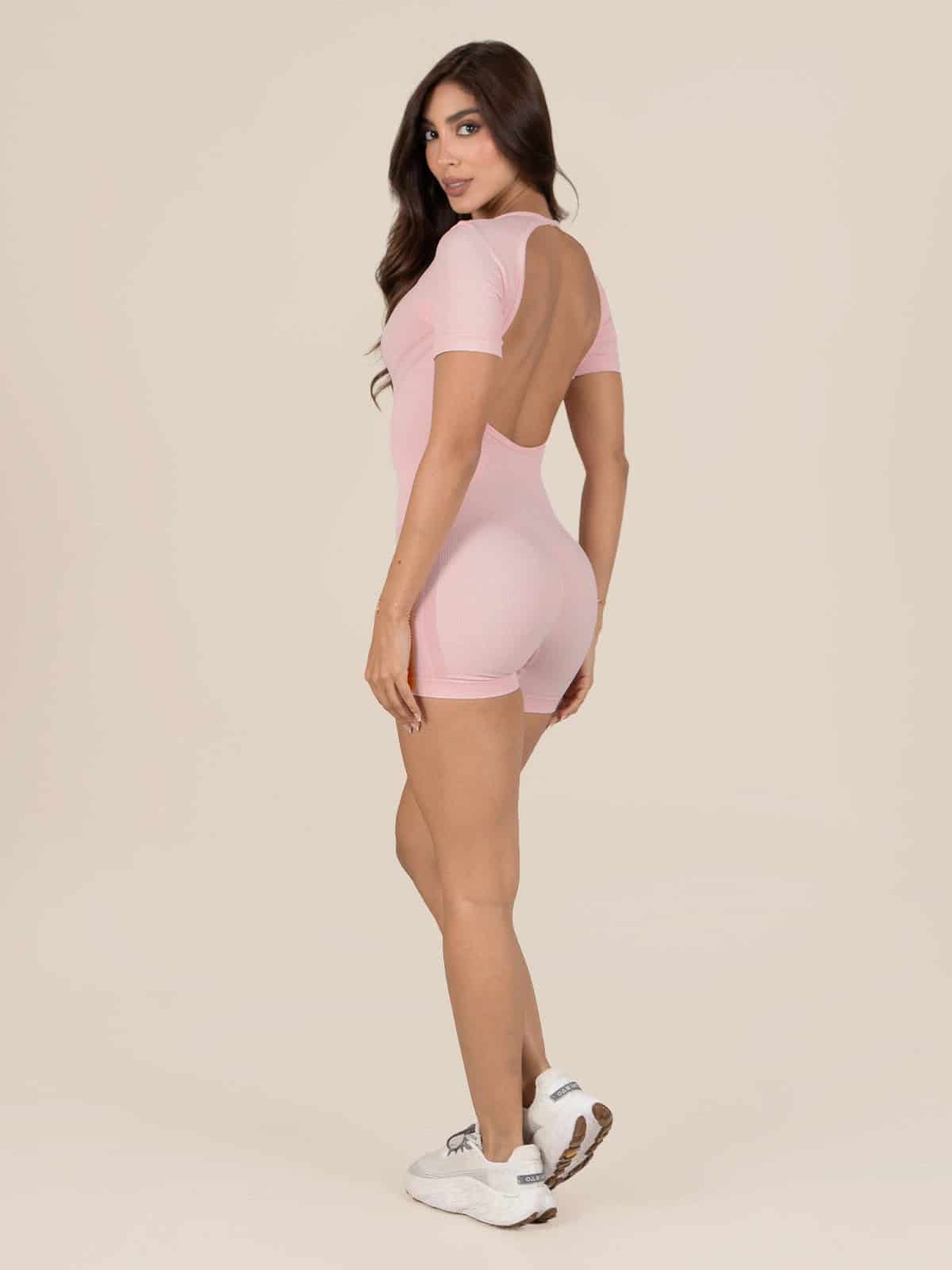 Ada Enterizo Seamless Rosa - miniatura 2