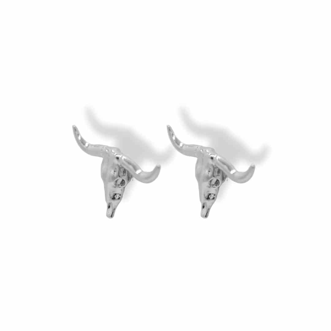 Aretes de cráneo bovino - miniatura 2