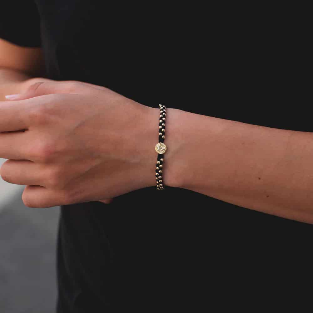 Pulsera San Benito Oro - miniatura 4