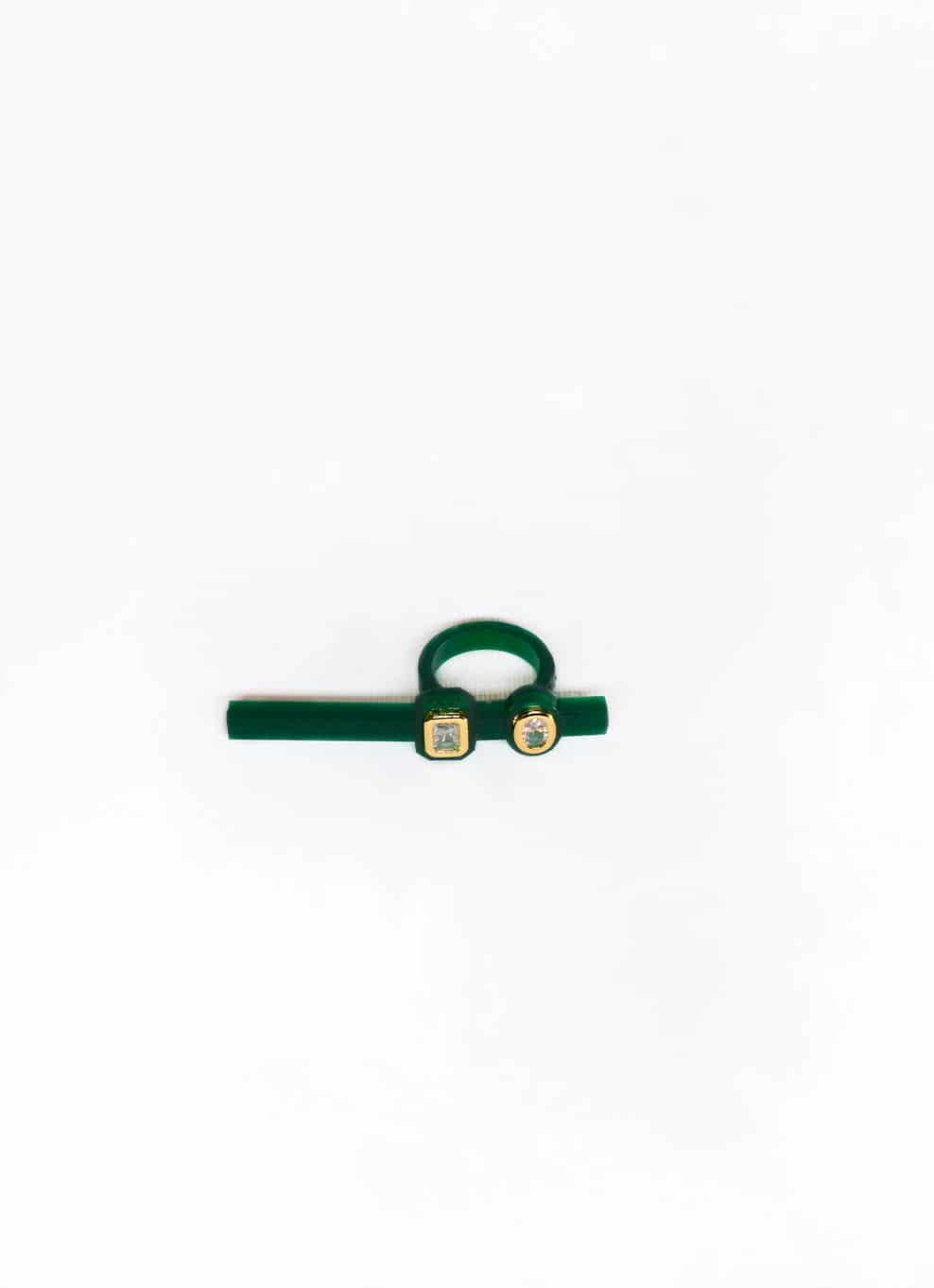 JVxTH -  GREEN BAR RING - miniatura 4