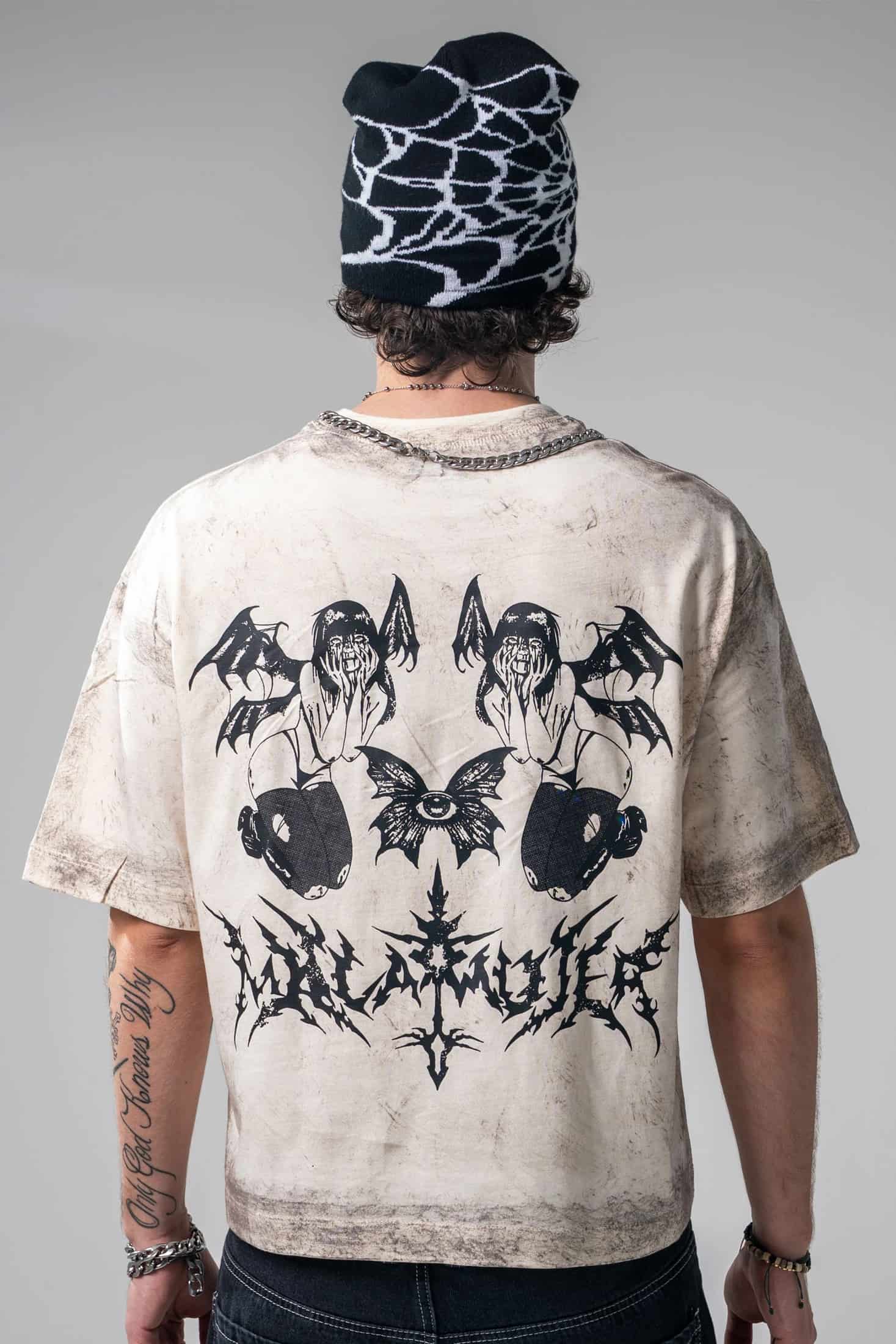 Camiseta Distressed Hadas Góticas - miniatura 1