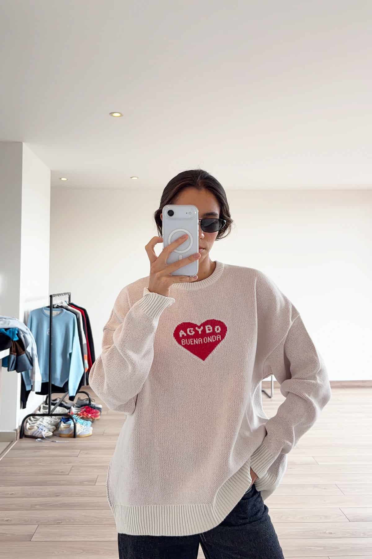 STRAWBERRY KNIT SWEATER - miniatura 3