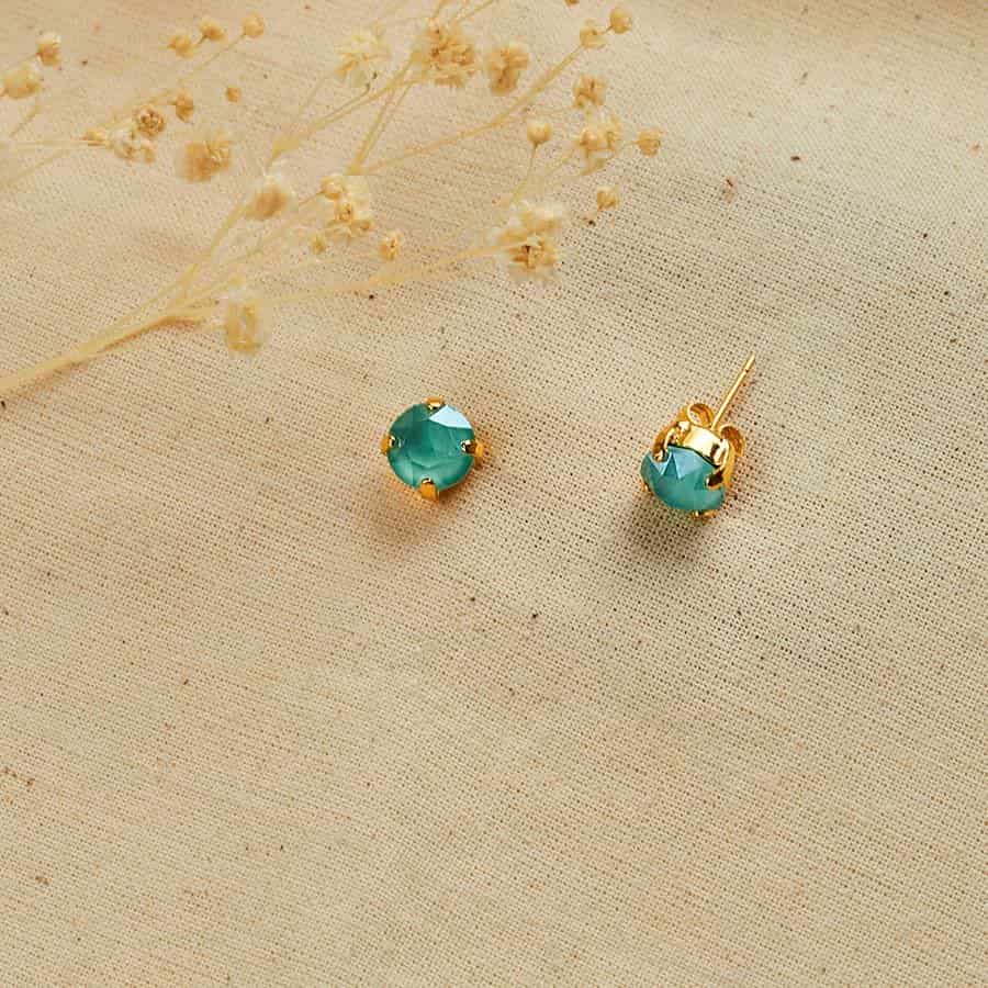 Topos de Cristal Verde Menta - miniatura 2