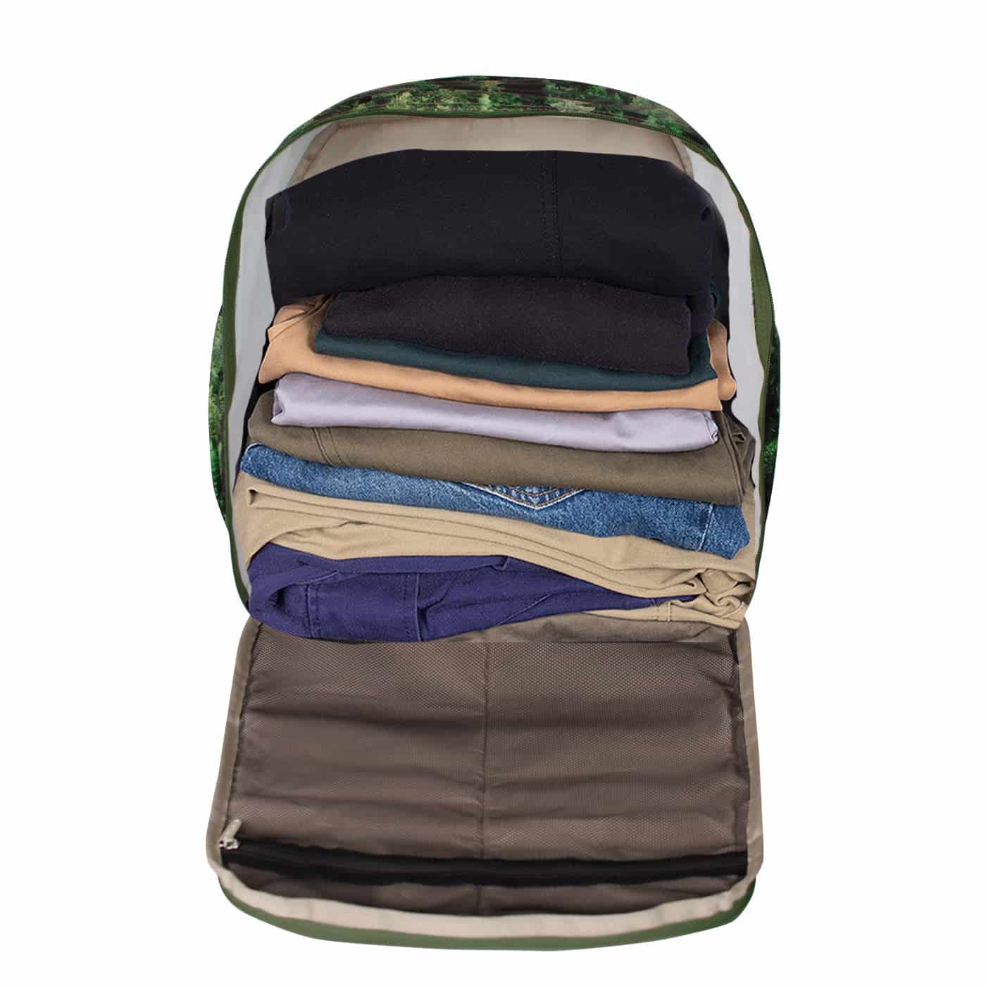 Morral Cabina Tapa Ultra Estampado Bosque Citybags - miniatura 5