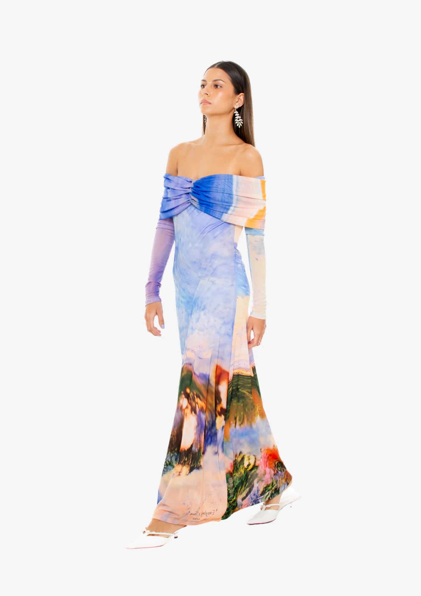 'Everybody's Town' Artwork Dress - miniatura 1