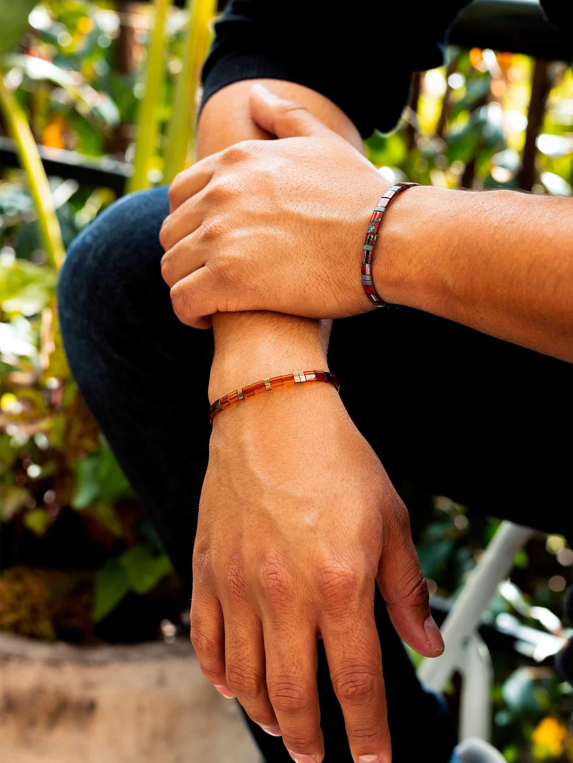 Brazalete Miyuki Tila Lava - miniatura 3