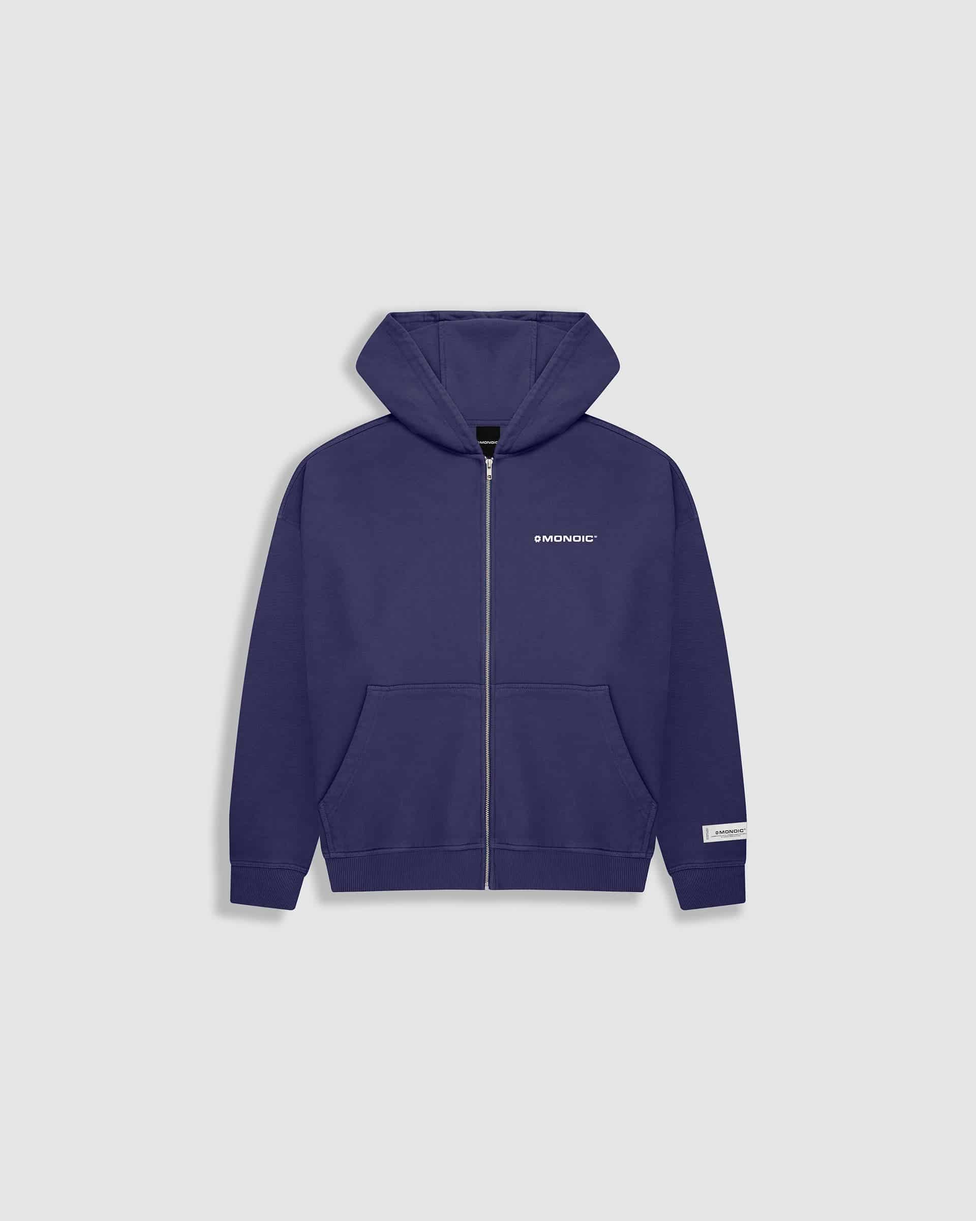 Zip Hoodie Oversized Básico V3 - Lavanda - miniatura 1