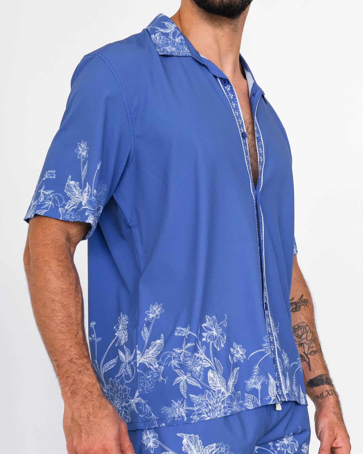 Camisa Seda Santorini - miniatura 2