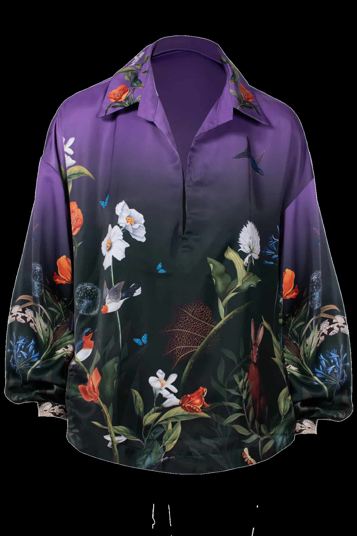 Blusa Satin - Woodland - miniatura 4
