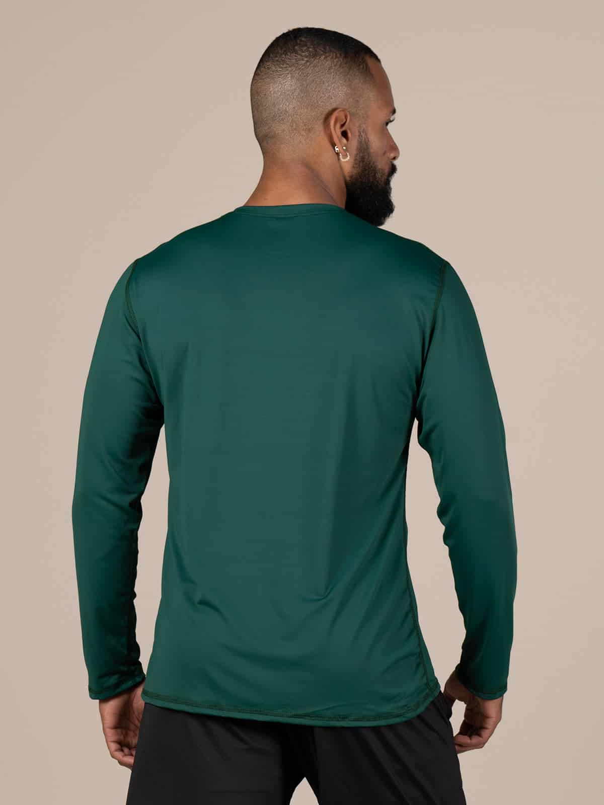 Buzo Basico Hombre ibiza verde pino - miniatura 3