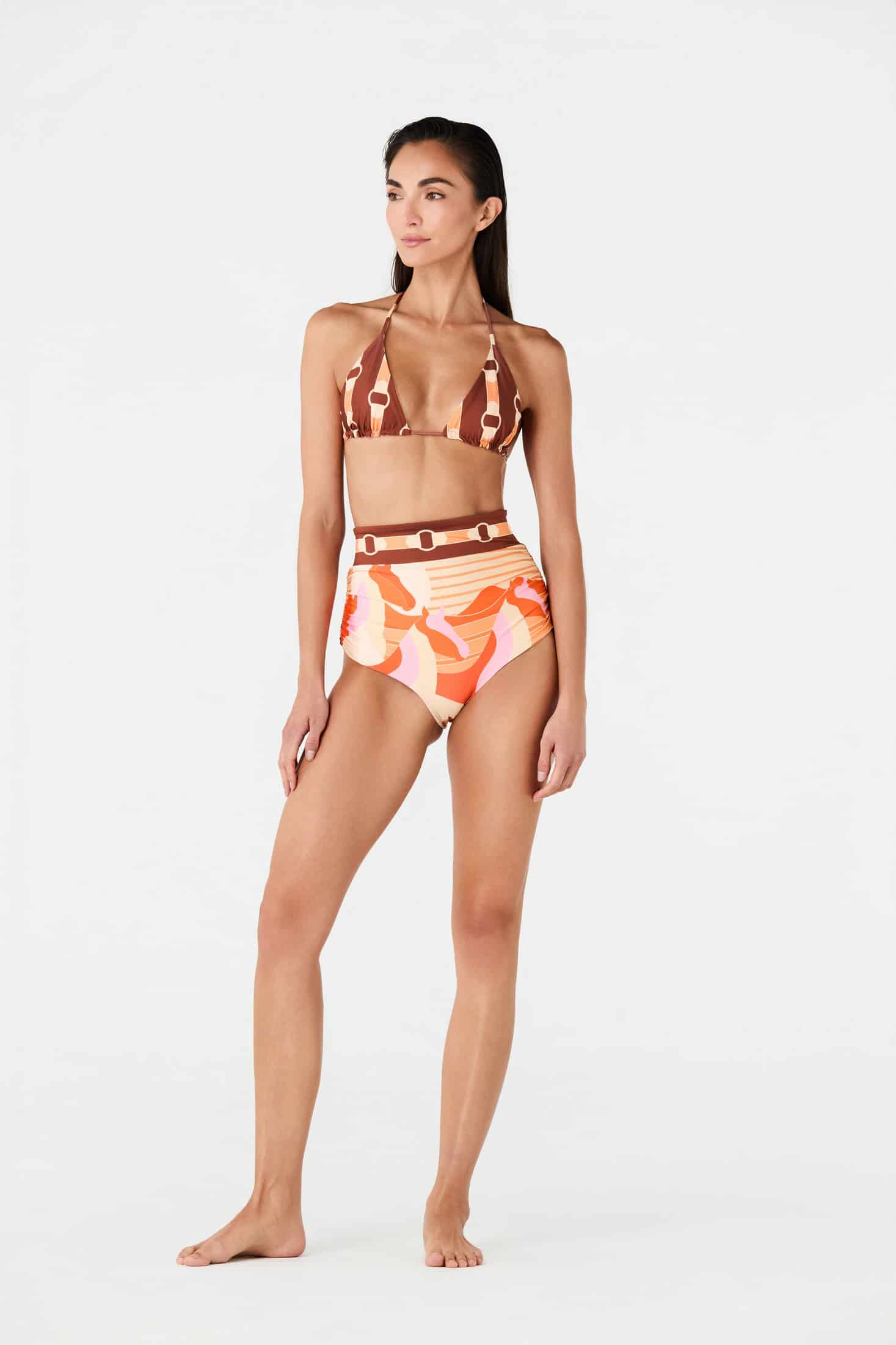 Gorgona Top / Orange Horse Reins - Peach - miniatura 2