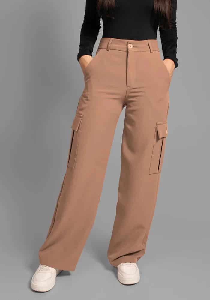 Pantalon Cargo Mujer Tela liviana - miniatura 1