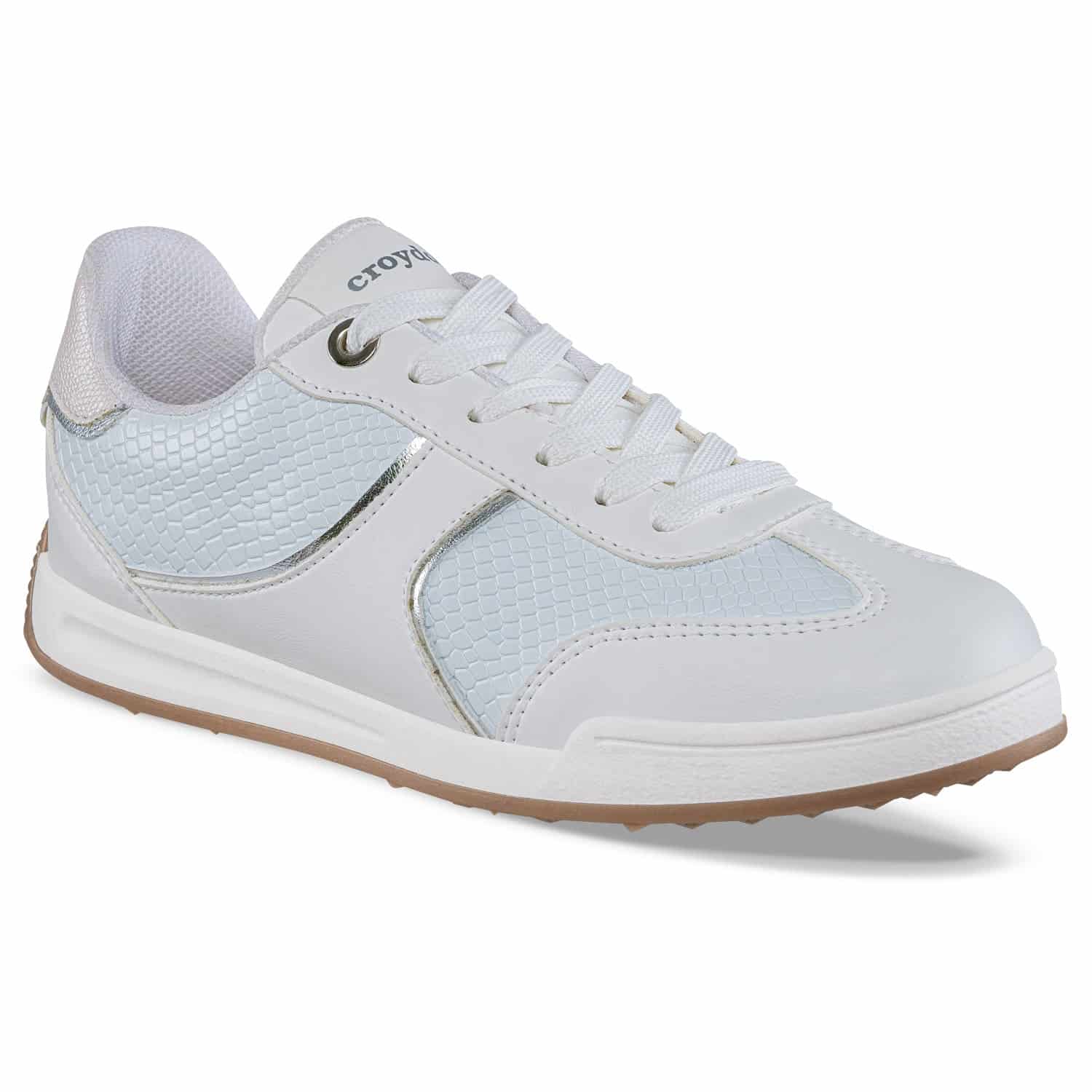 Tenis Urbanos Eglet Blanco-Plata Croydon para Mujer - miniatura 1