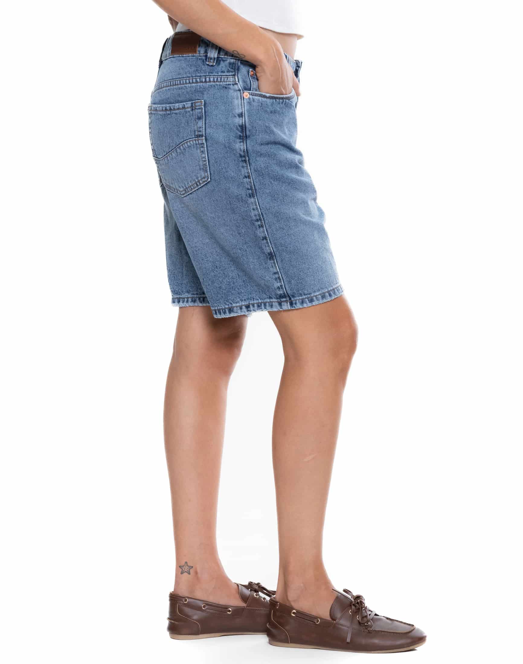 Bermuda Denim Tono Medio - miniatura 5
