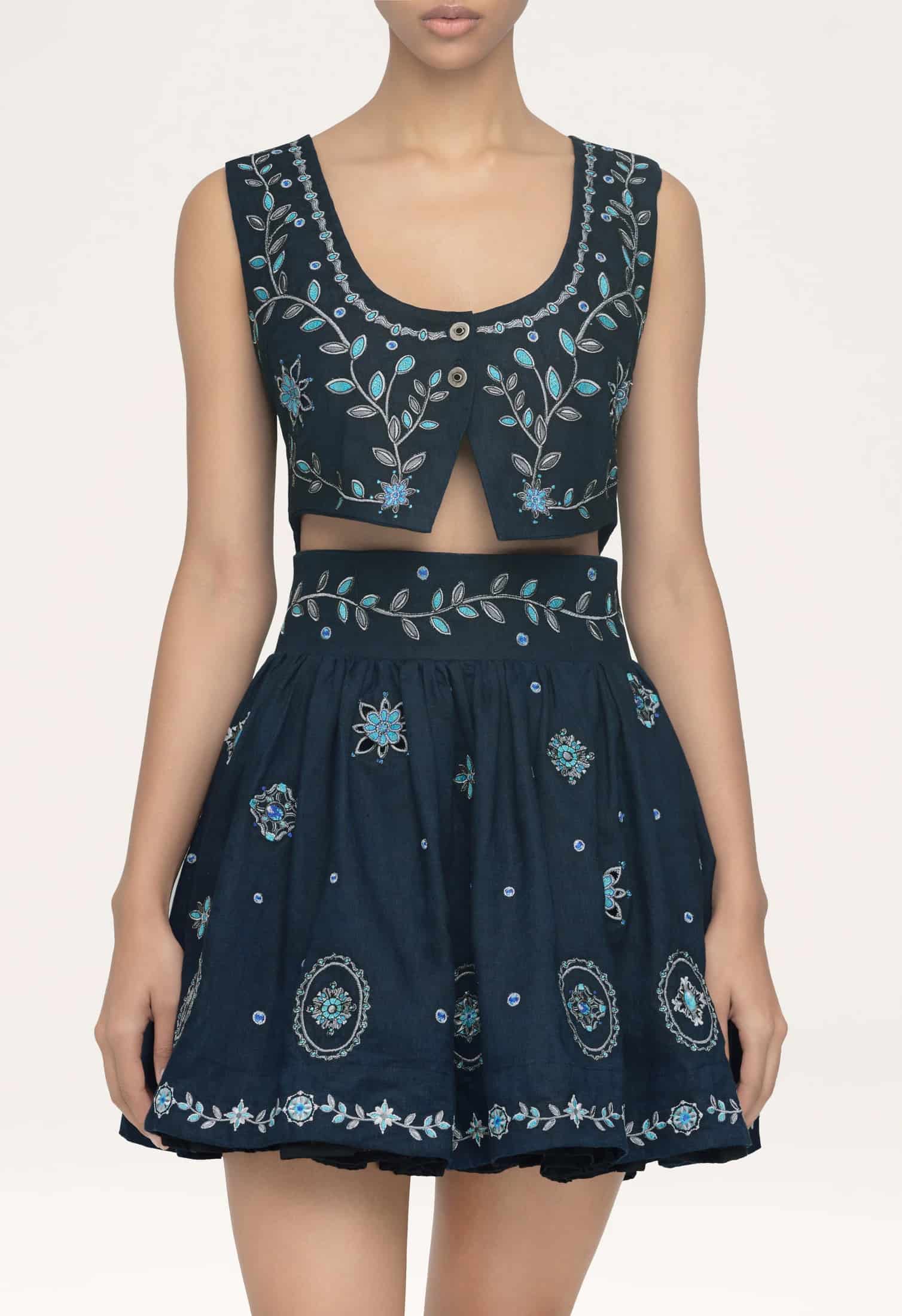 Nori Relicario Mini Skirt - miniatura 4