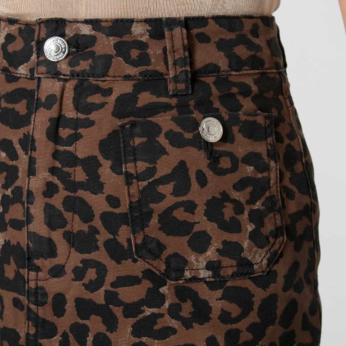 Falda Larga Slim Animal Print Midi Gadiel - miniatura 4