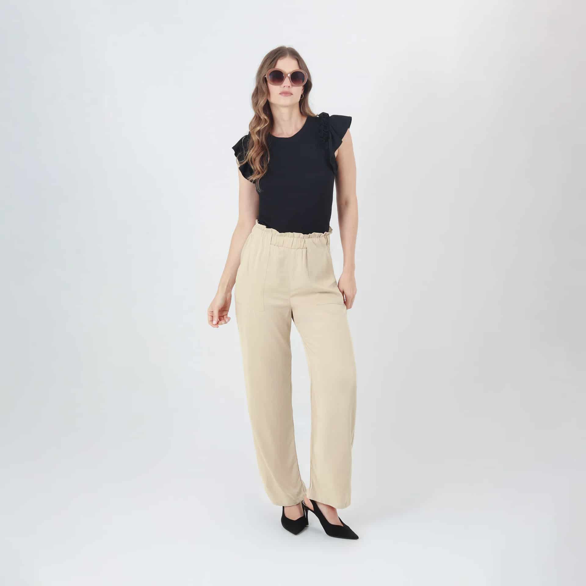 Pantalon Tiro Alto Bota Recta - miniatura 2