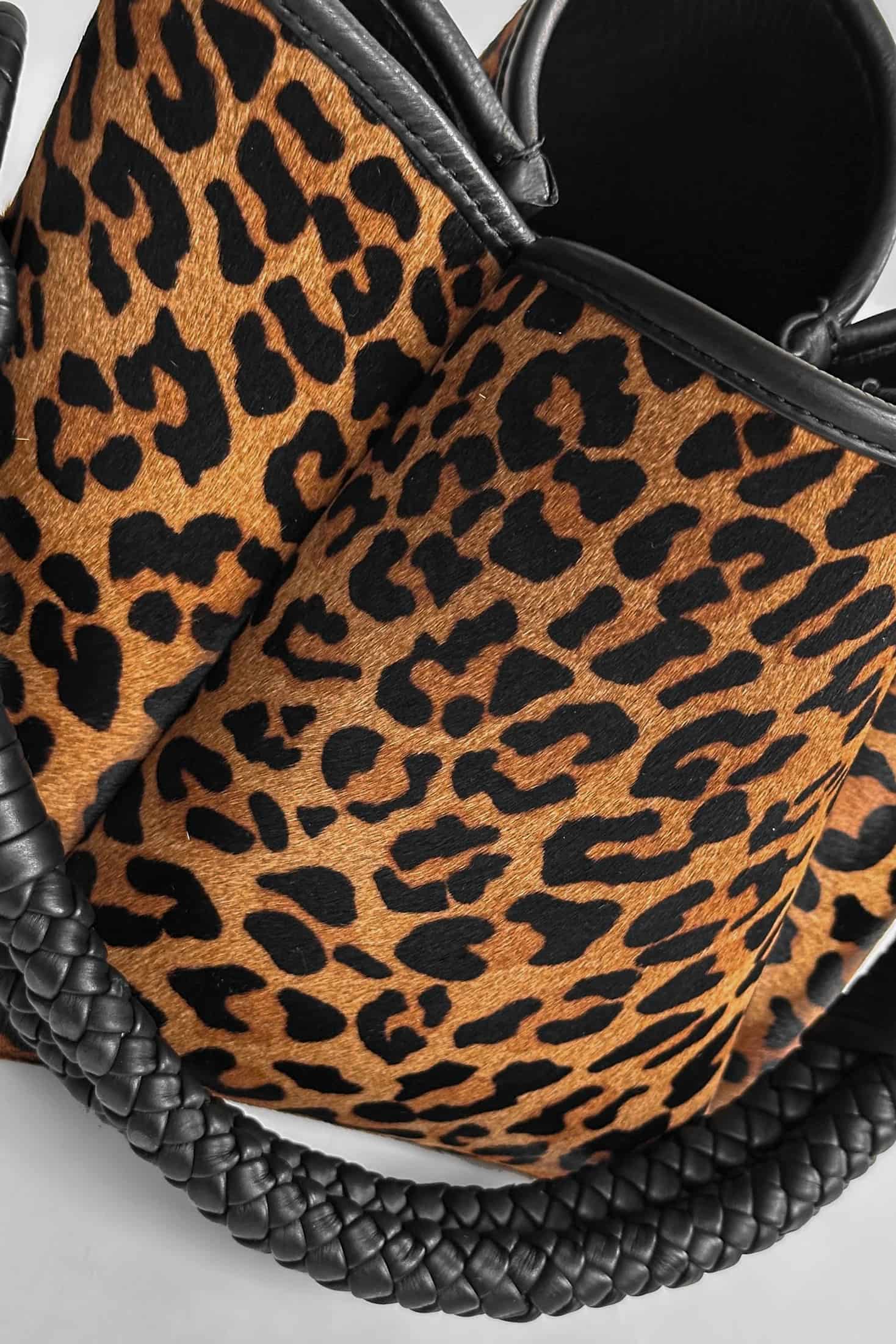 Tulip Mini Bucket Bag, Leopard - miniatura 6