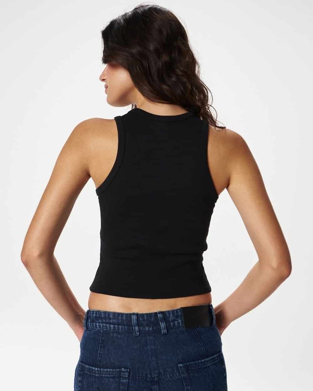 LOVER TANK TOP BLACK - miniatura 4
