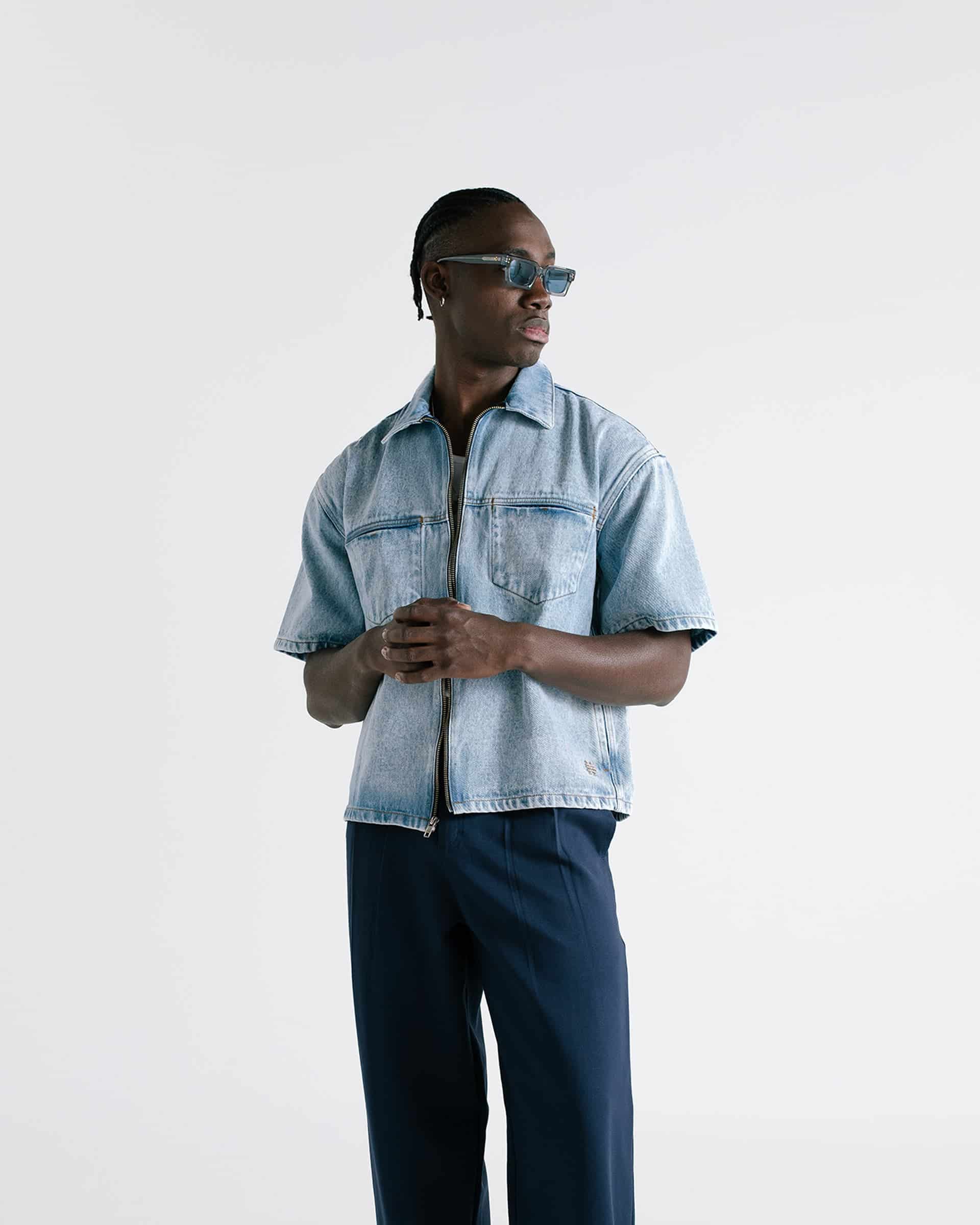 Denim Jacket - Baby Blue - miniatura 5