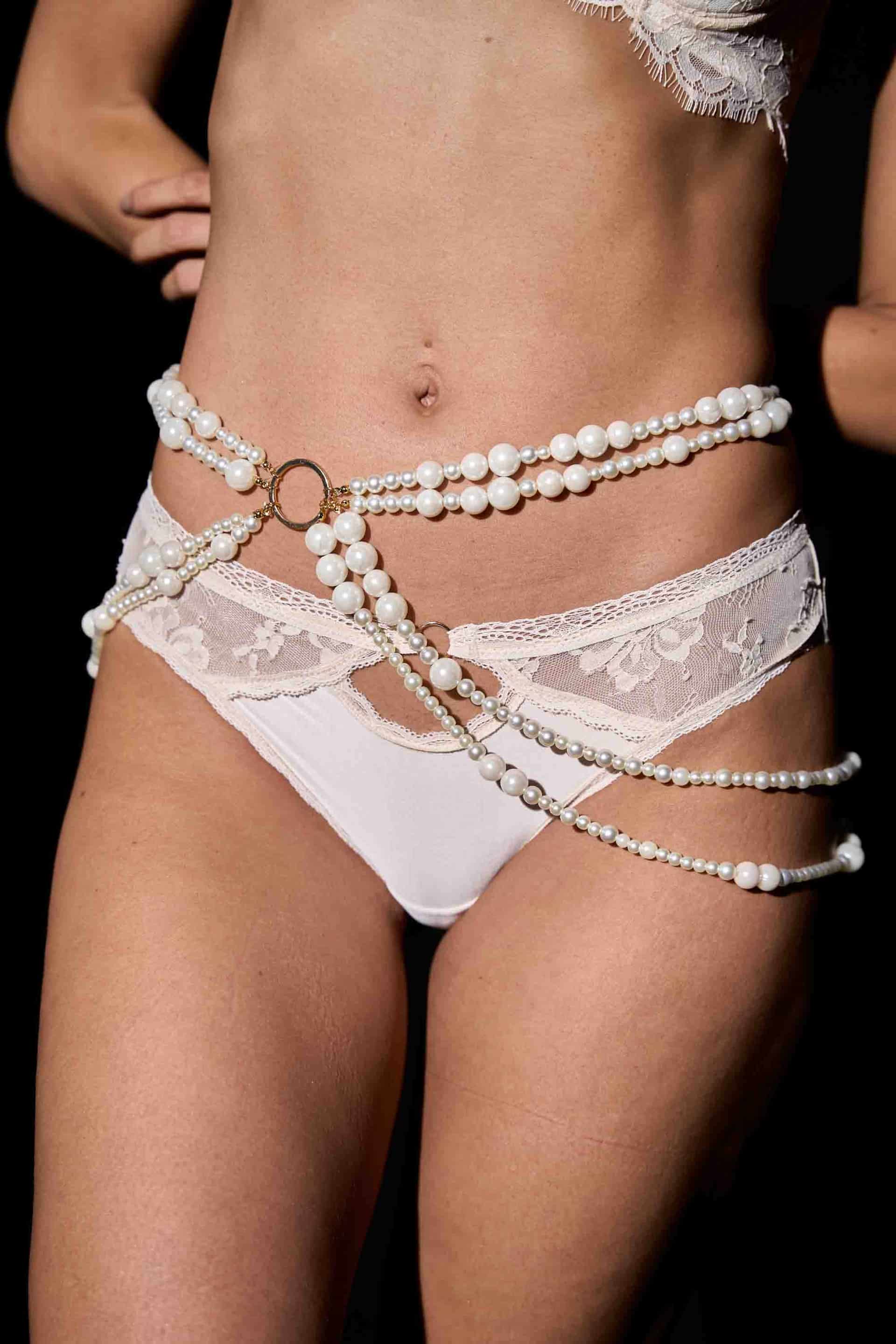 CULOTTE SEXY ELLIPSE PERLA - miniatura 2