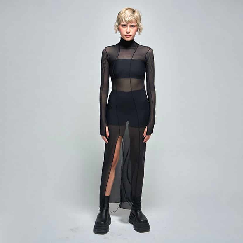 MARGOT MESH DRESS - miniatura 12