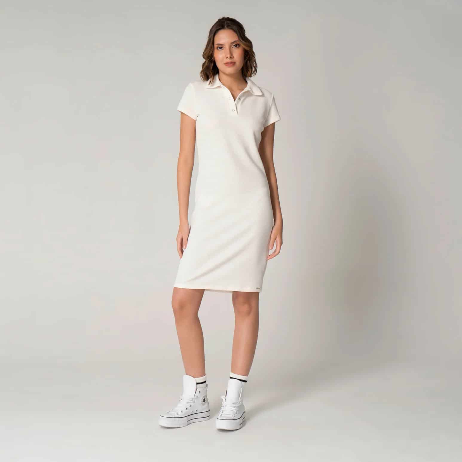 Vestido Slim Cuello Camisero Sport England - miniatura 13