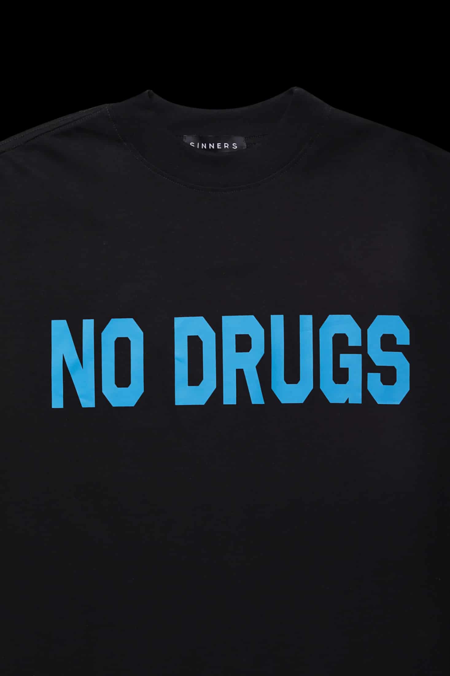 NO DRUGS BLACK T-SHIRT - miniatura 3