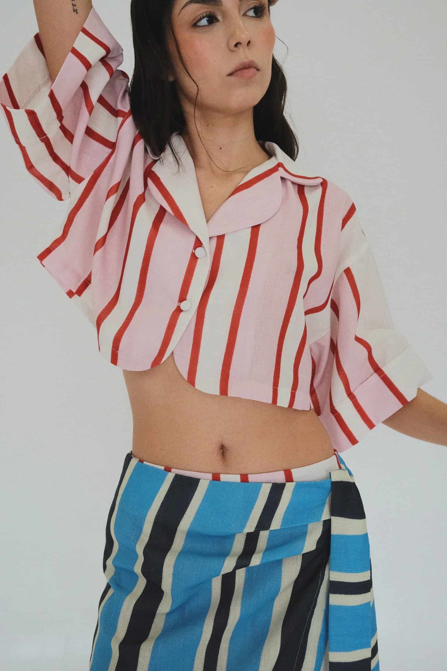 CANDY CROPPED SHIRT - miniatura 3