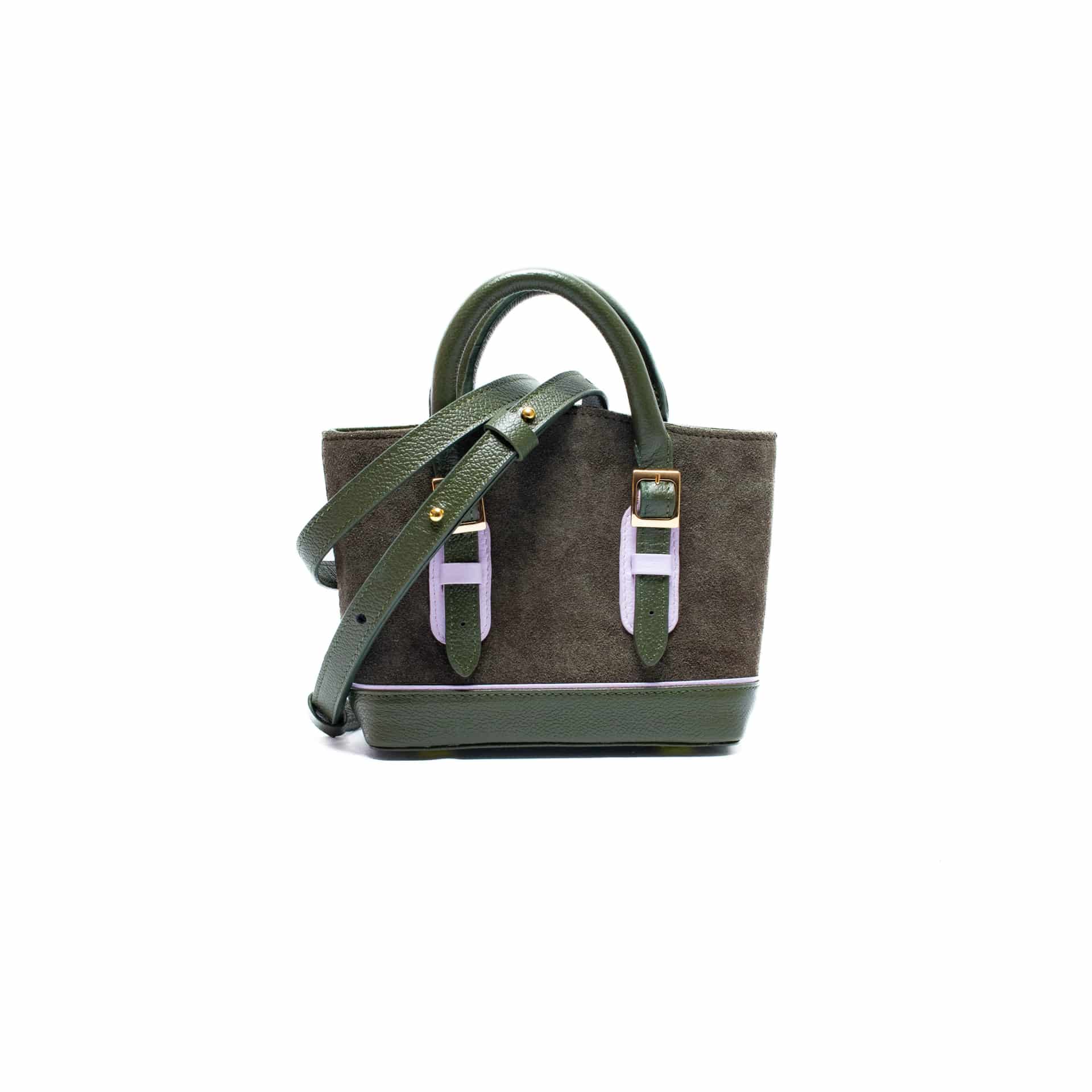PICNIC BAG - Verde Botella x Malva - miniatura 1