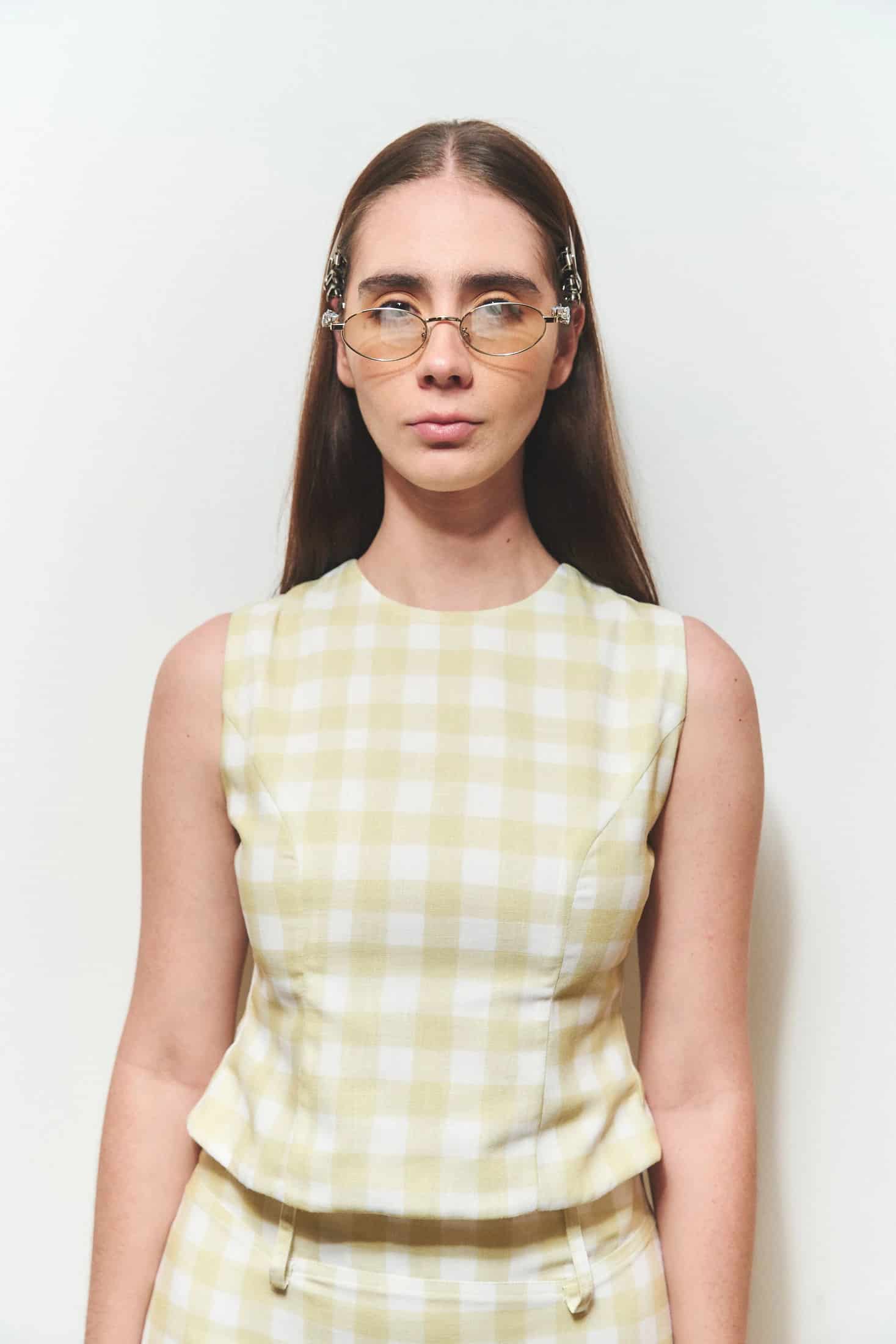 LIME TIE-BACK TOP - miniatura 4