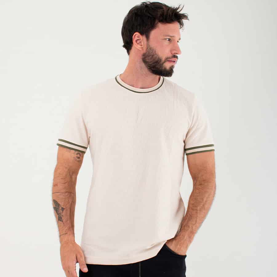 SUETER T-SHIRT MODA HOMBRE - miniatura 9