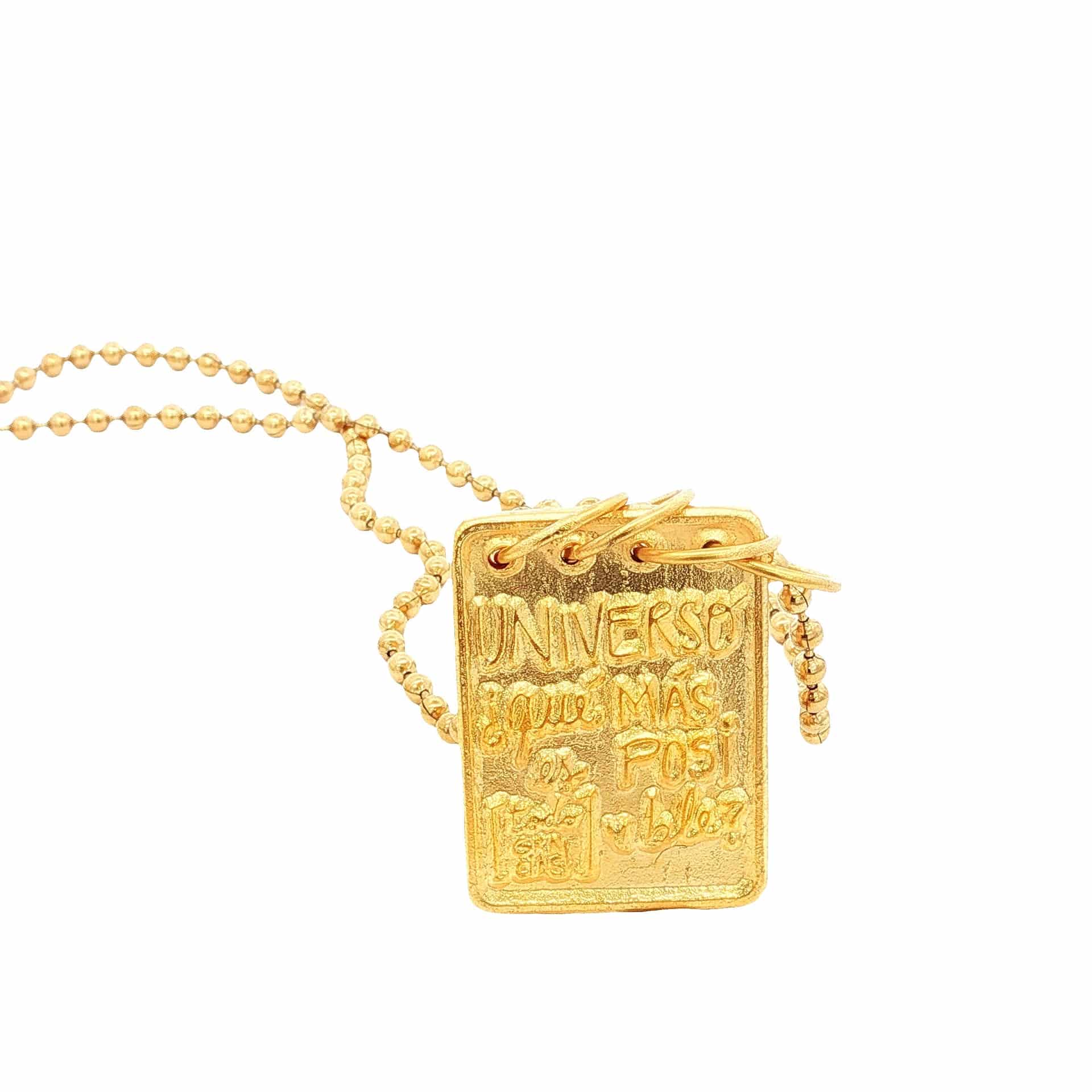 UNIVERSO qué más es posible Necklace - miniatura 1