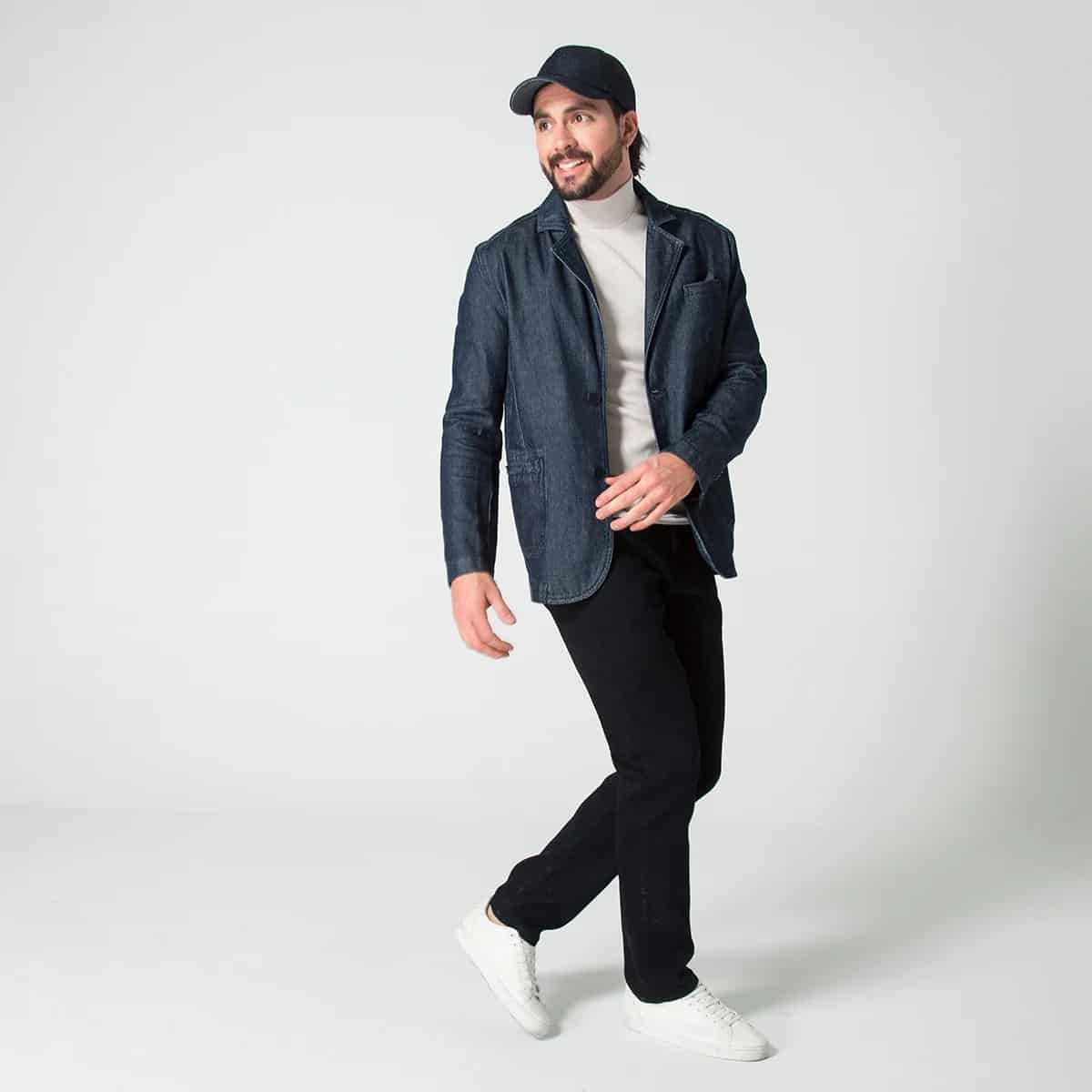 Blazer Casual Denim Slim Sevilla - miniatura 2