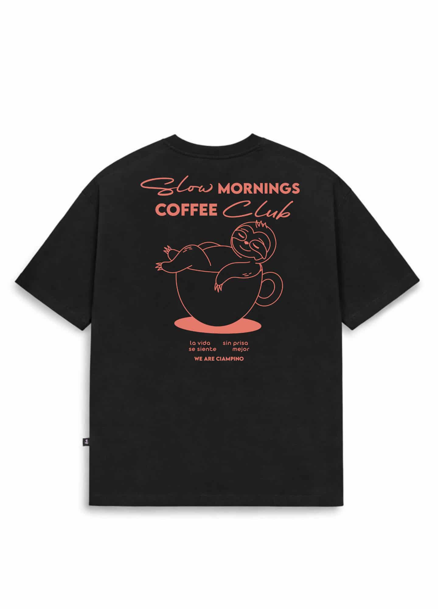 Coffee Club Oversized - Negro - miniatura 1