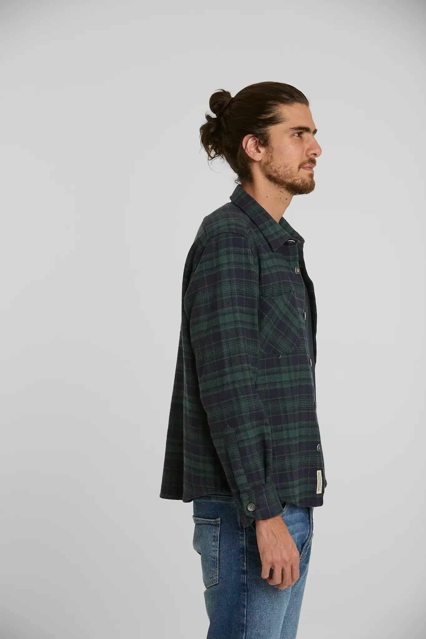 Sobrecamisa Cuadros Verde - miniatura 4