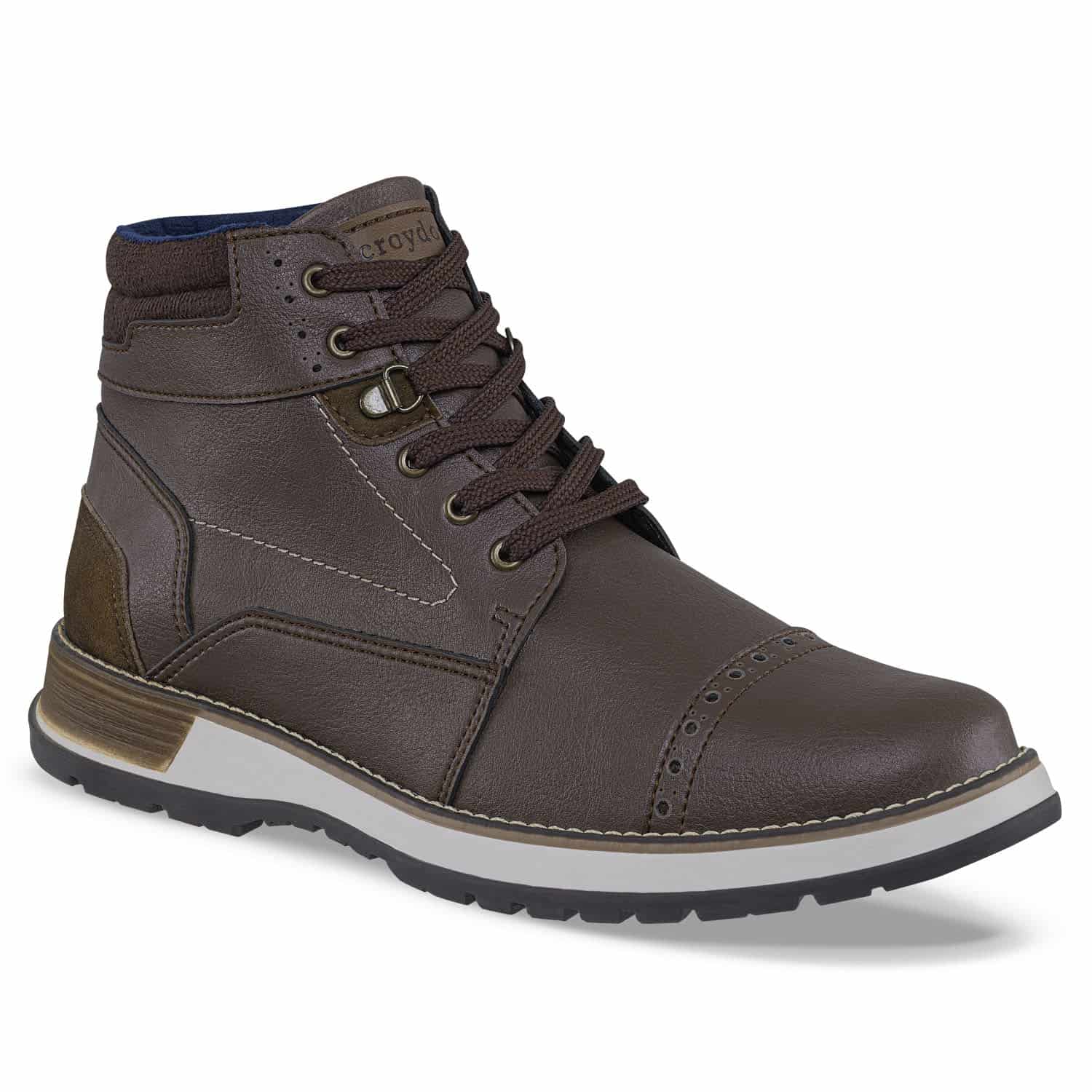 Botas Casuales Bittor Café Croydon Para Hombre - miniatura 1