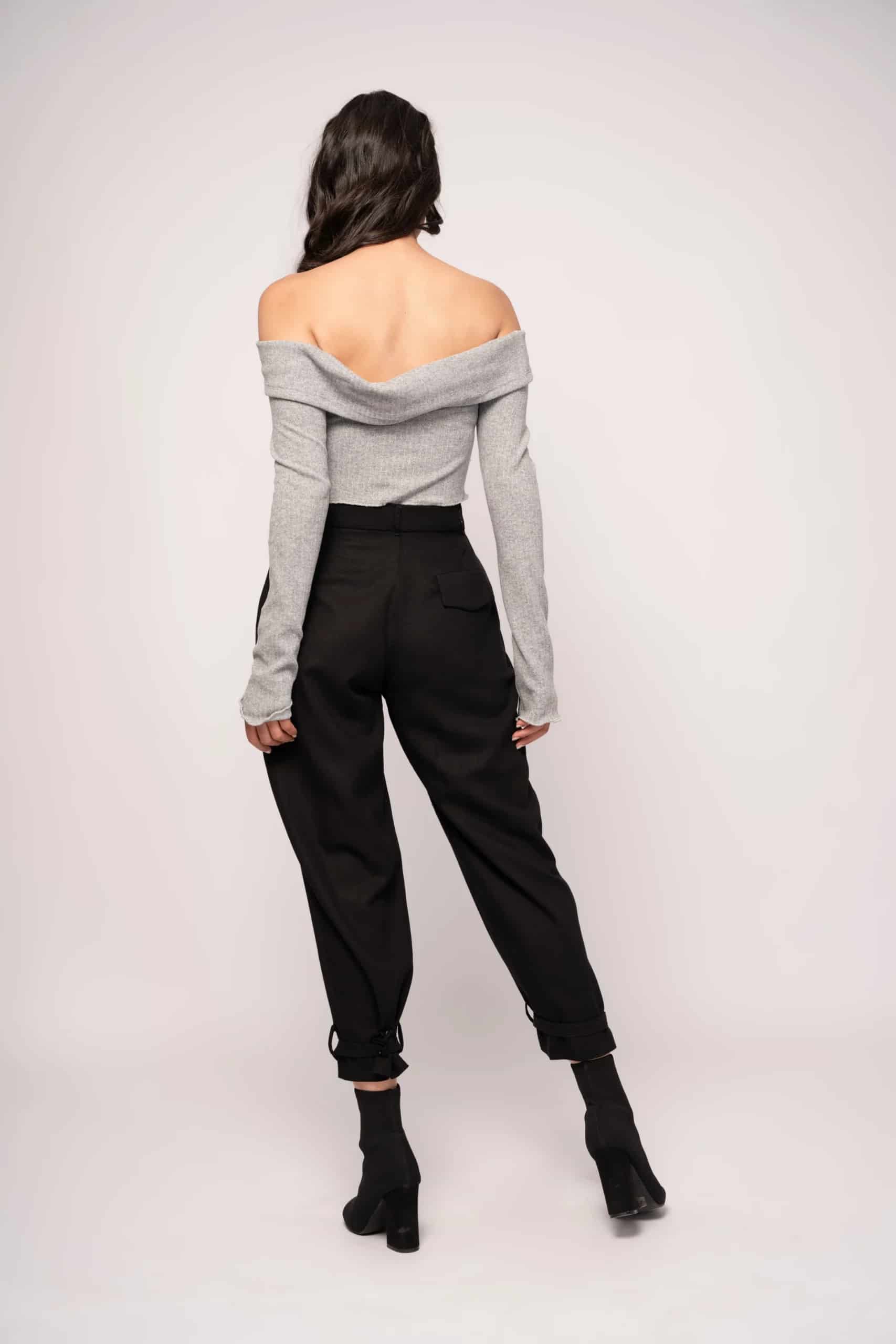 Pantalón Baggy Negro - miniatura 1