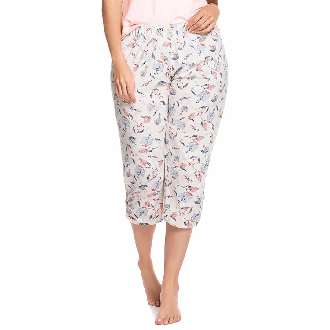 PANTALÓN DE PIJAMA TIPO CAPRI - miniatura 2