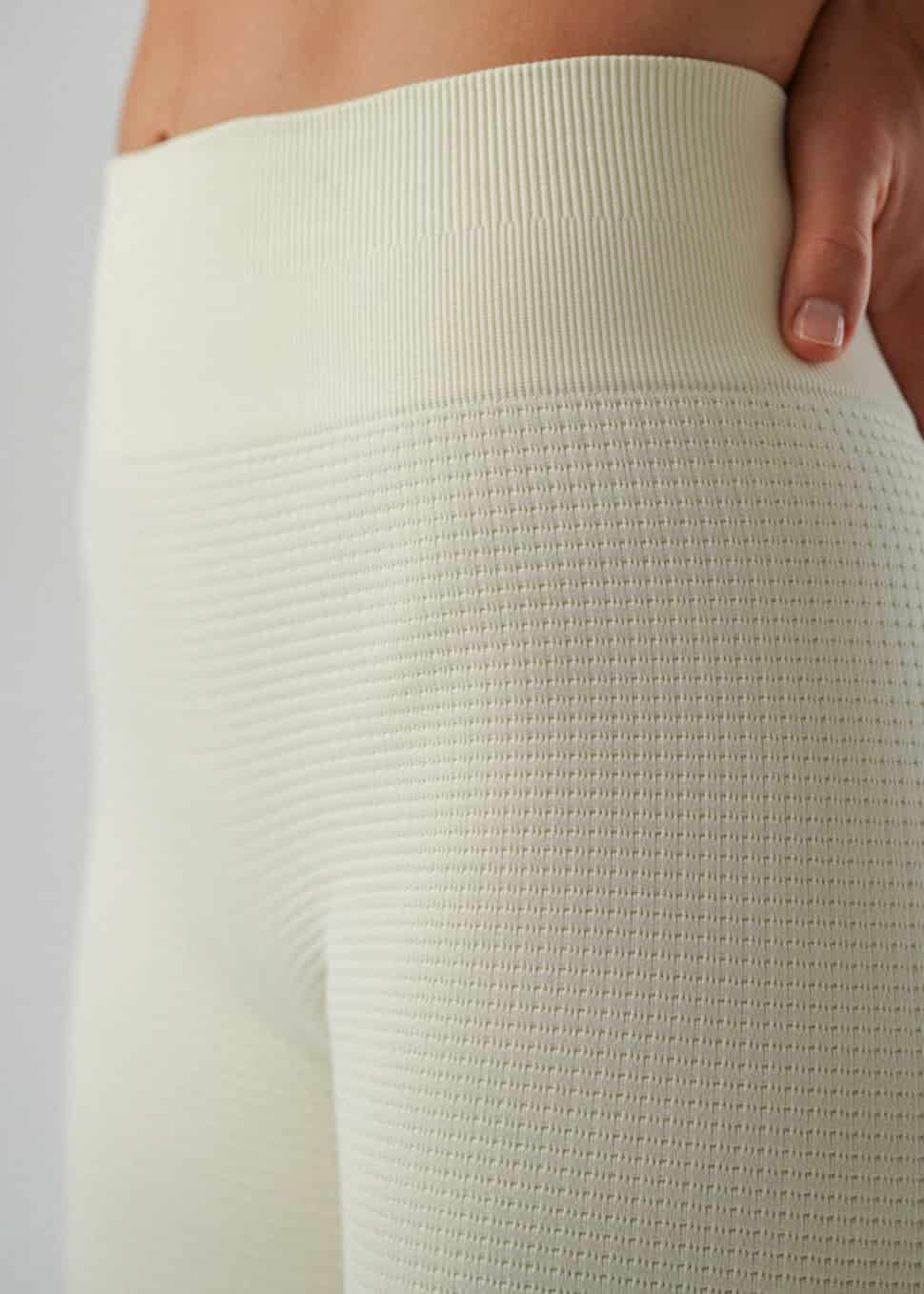 LEGGING WAFFLE MARFIL - miniatura 1
