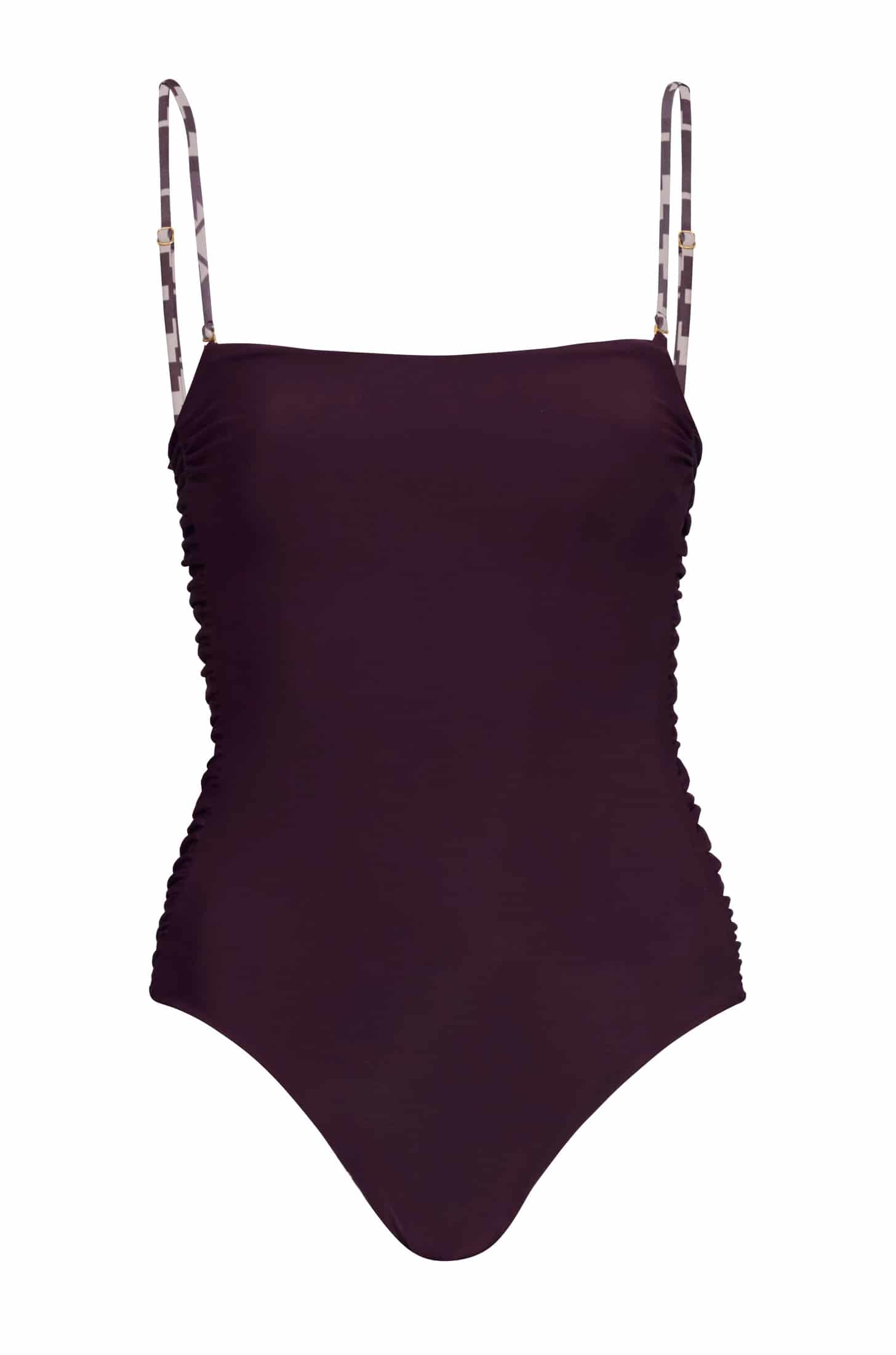 Las Balsas One Piece / Ethnic Motif - Purple - miniatura 4